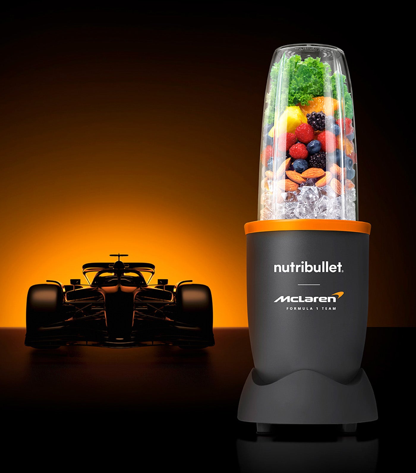 nutribullet® x McLaren 900 Series Gray Papaya