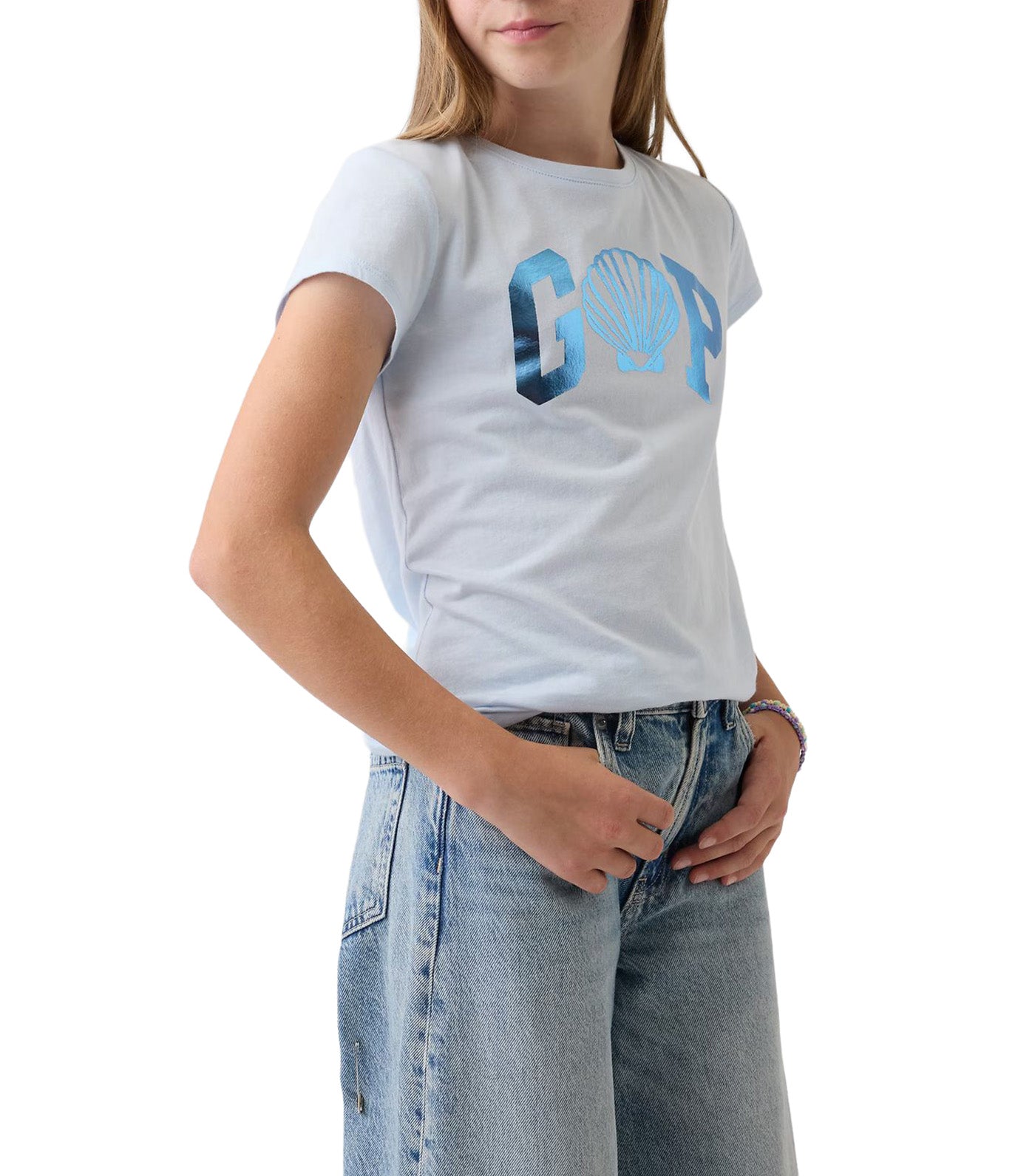 Kids Logo T-Shirt Blue