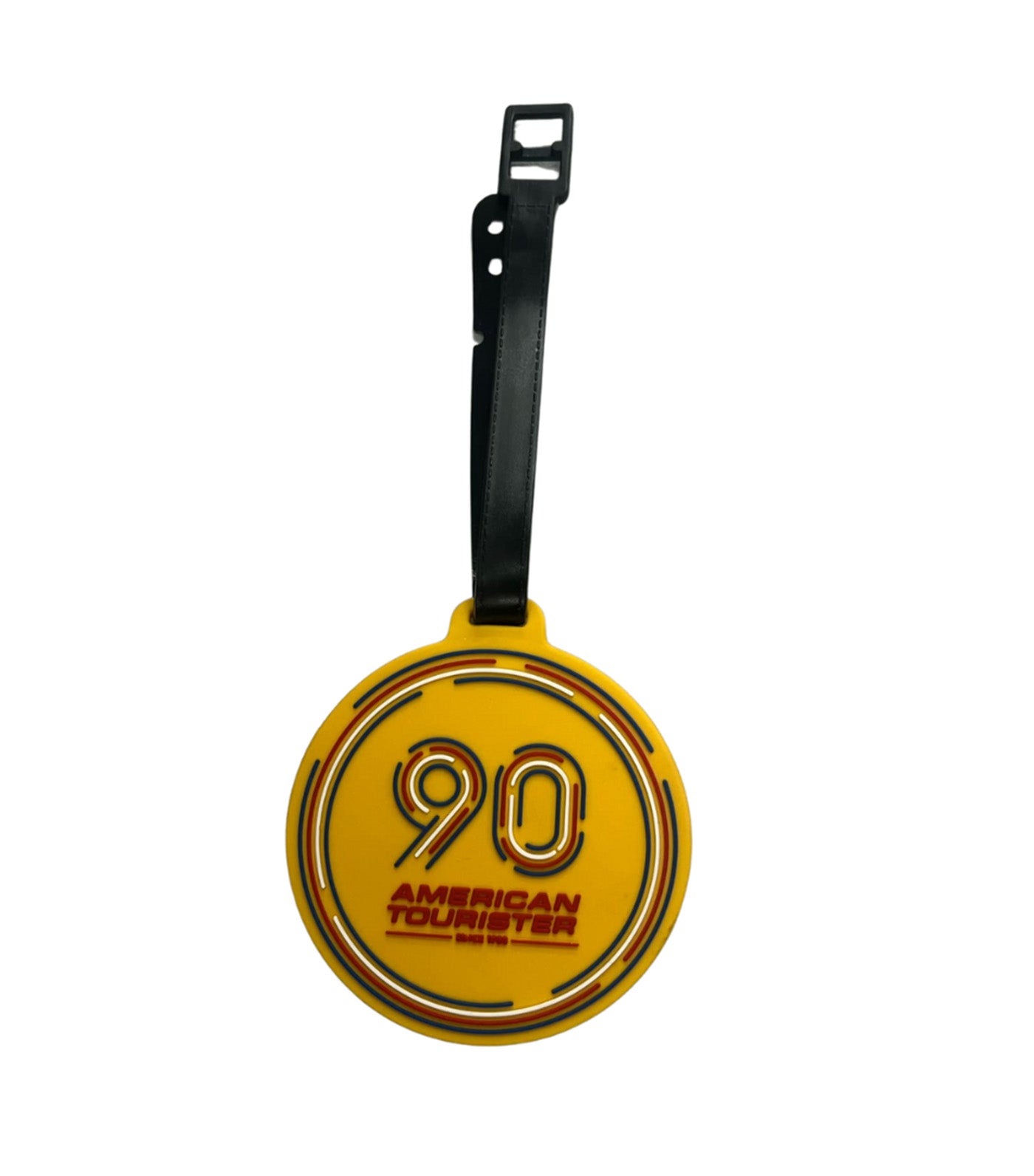 Complimentary 90th Luggage Tag Yellow