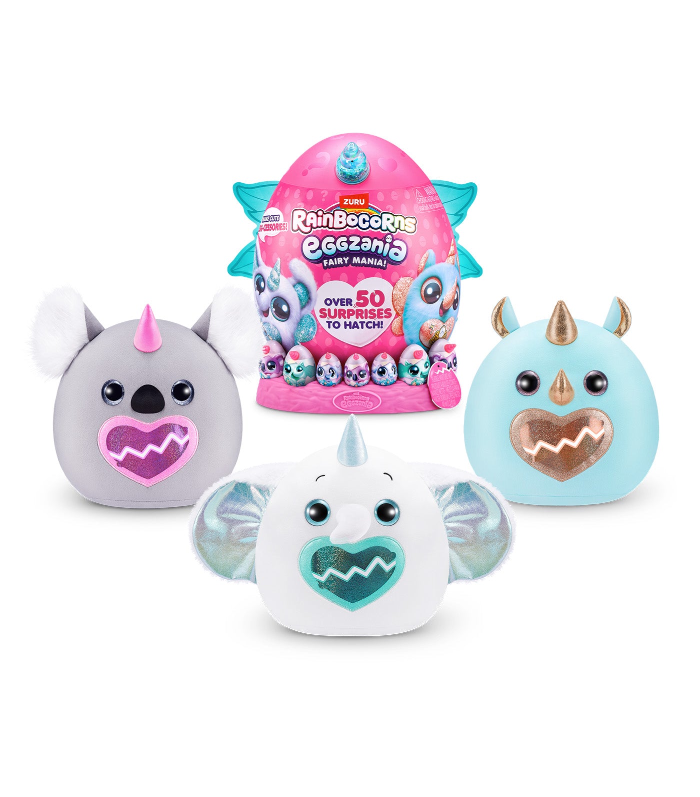 Eggzania Fairymania S1 Plush Large Pink