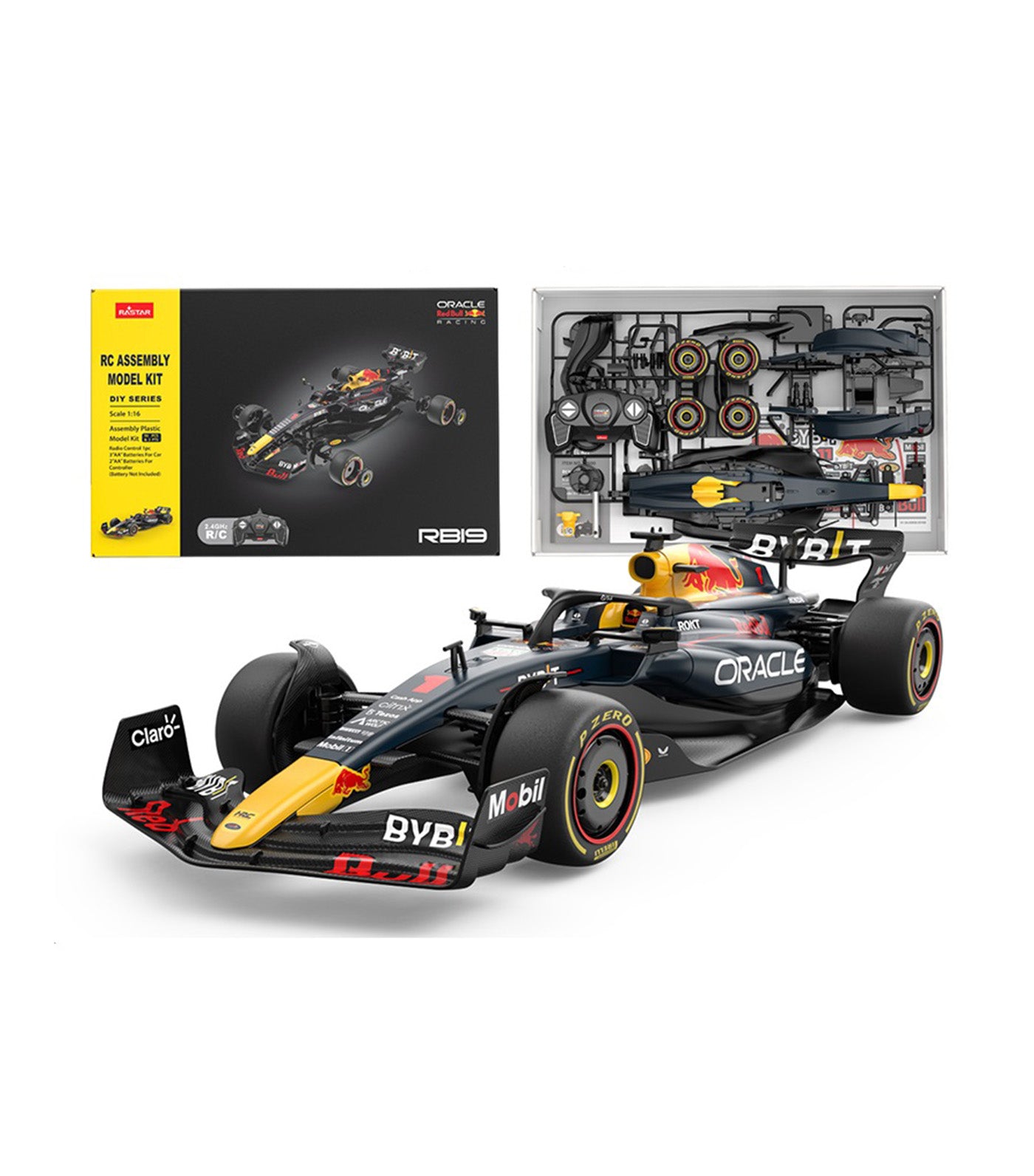 RASTAR R/C 1:16 Oracle RB Racing RB19 Building Kit Dark Blue