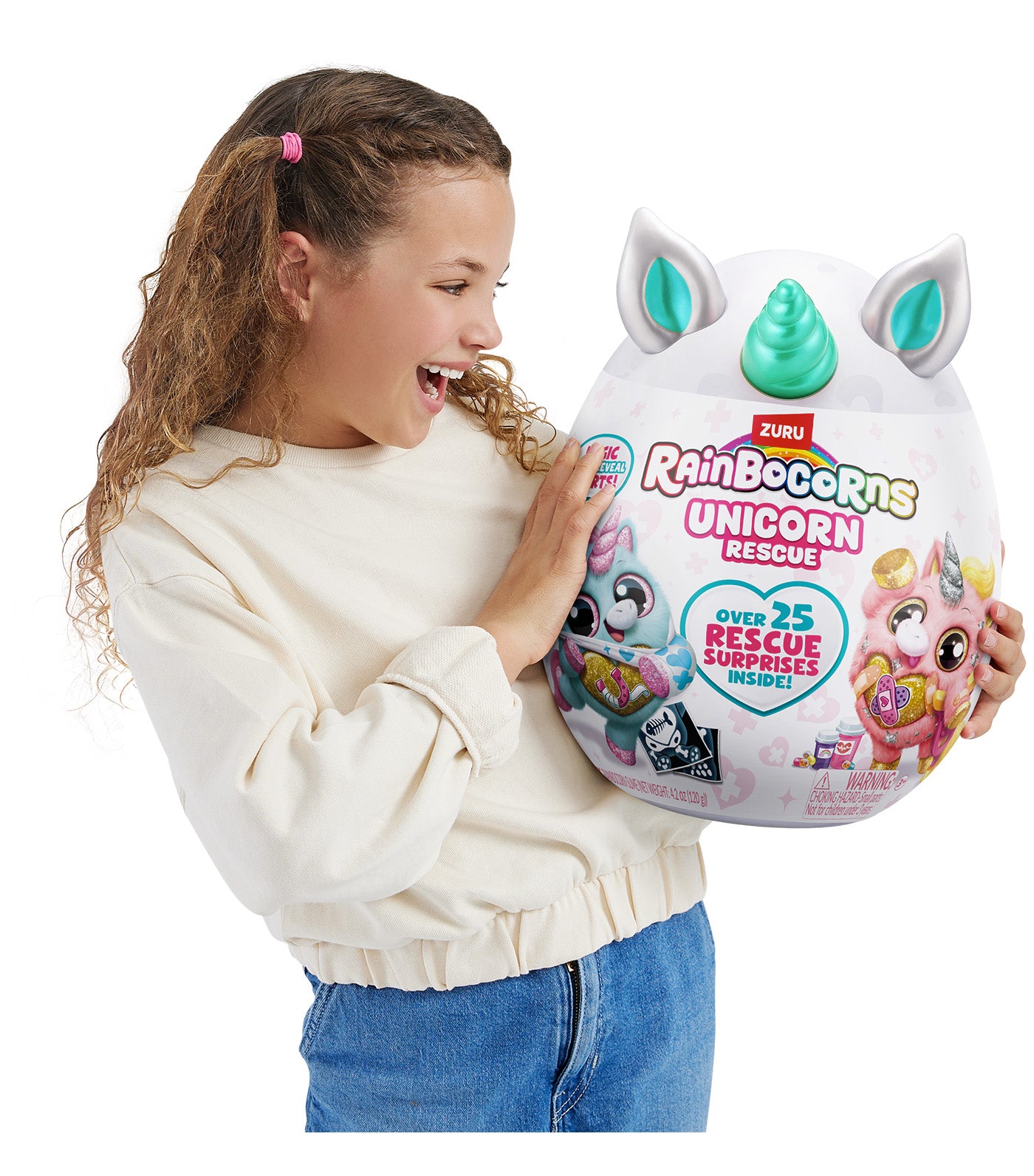 Big Surprise S4 Unicorn Rescue Pink Horn