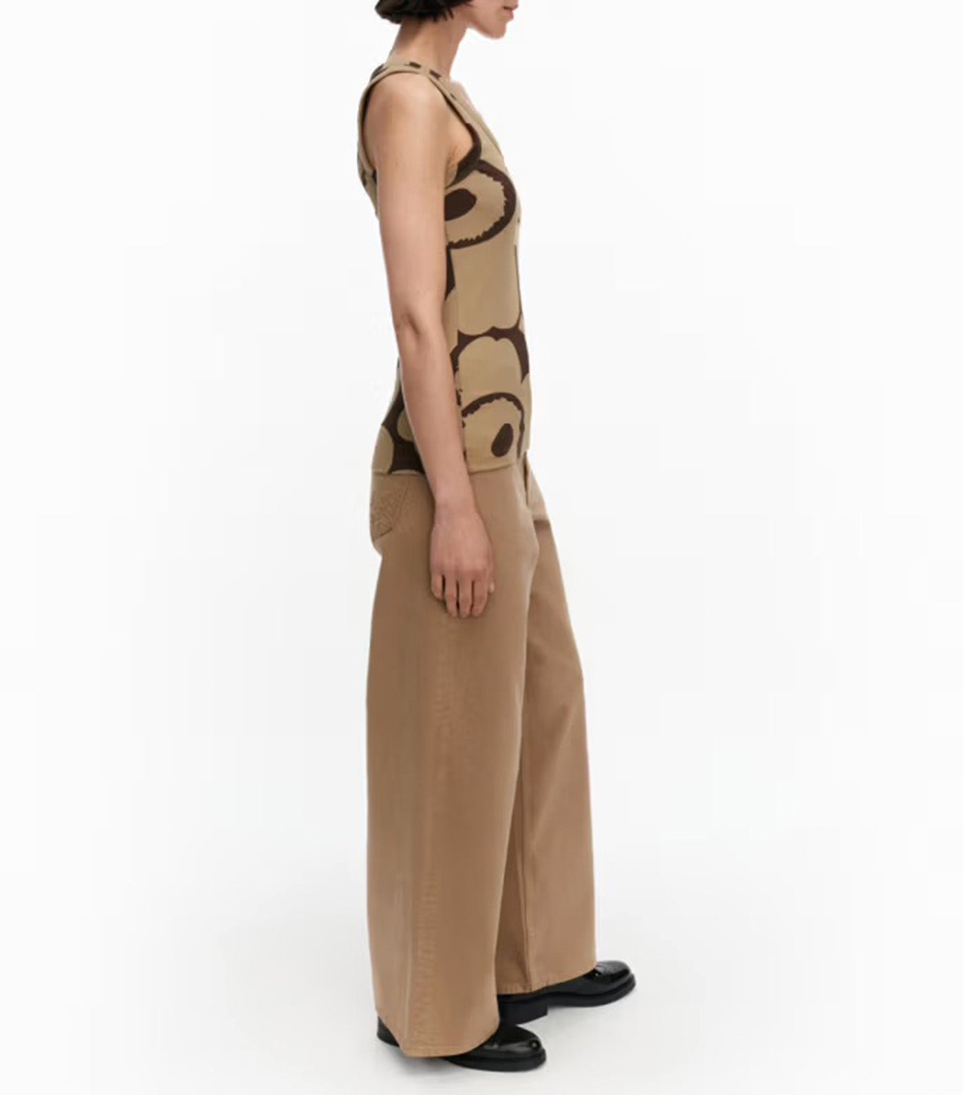 Uusia Unikko Top Brown/Dark Brown