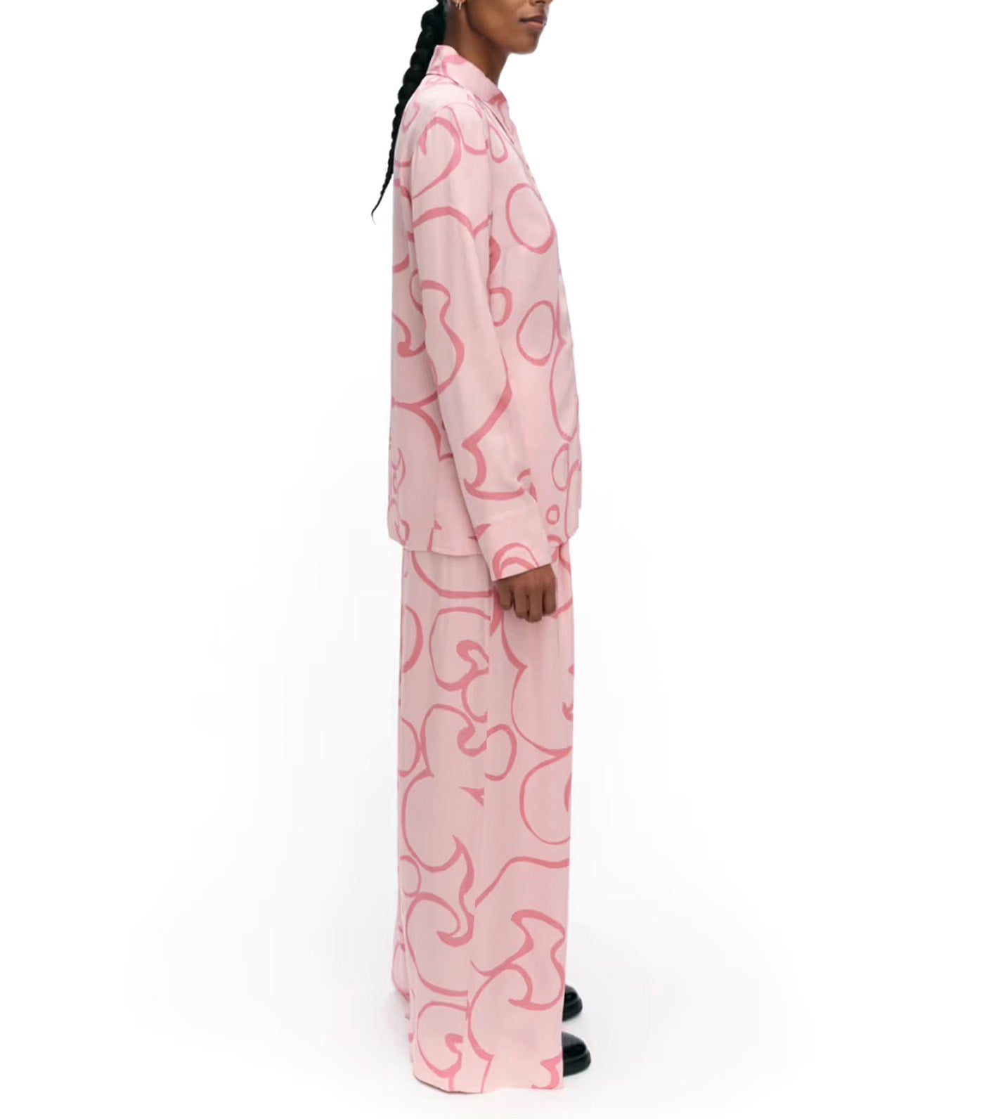 Nähtävyys Keidas Trousers Light Pink/Light Pink