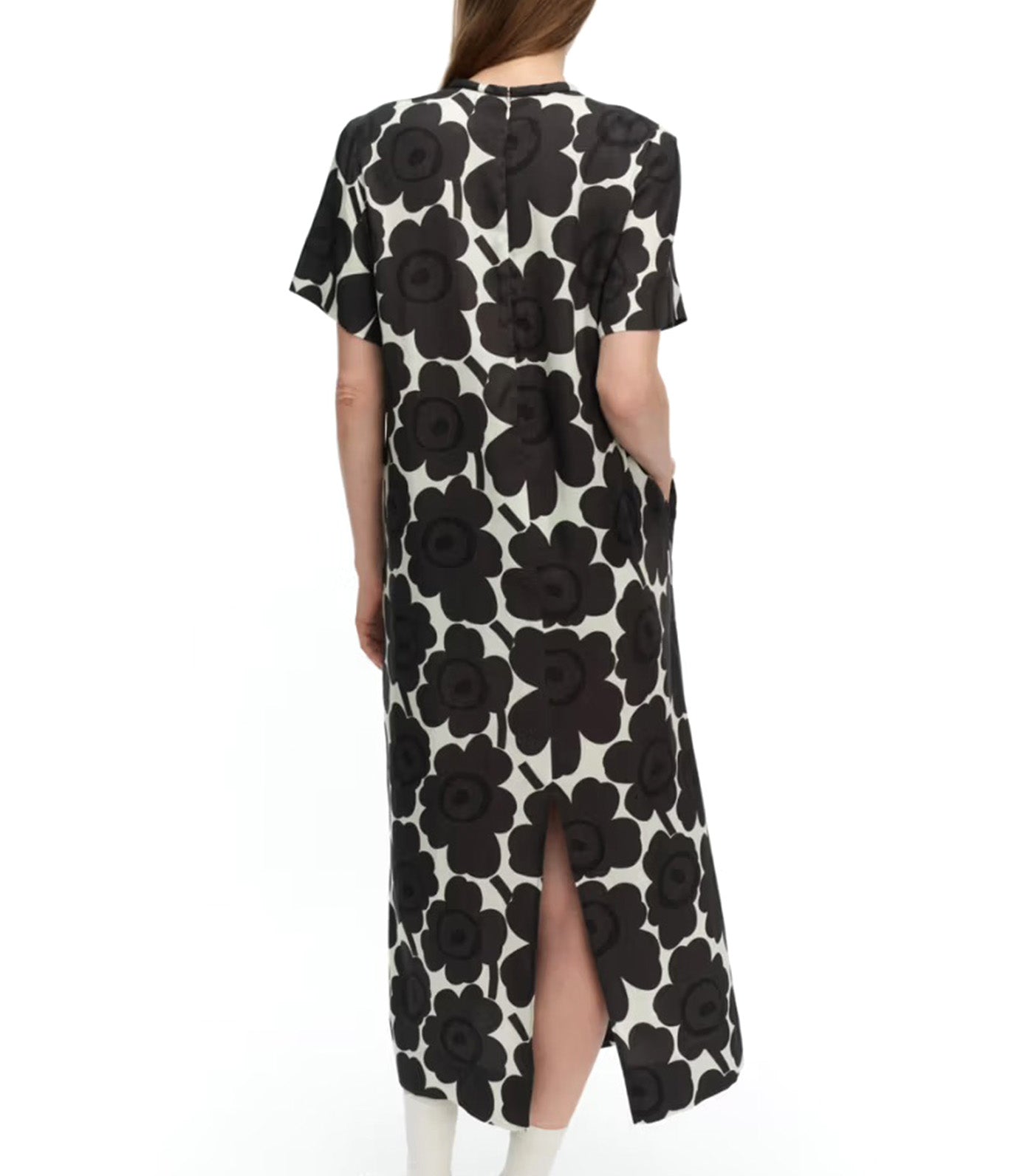 Kuvaelma Unikko Dress Dark Gray/Off-White