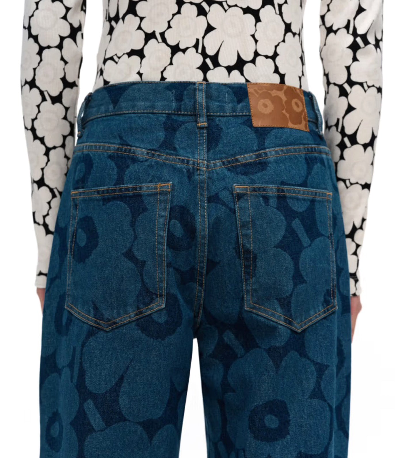Maridenim Wide Unikko Jeans Mid Indigo