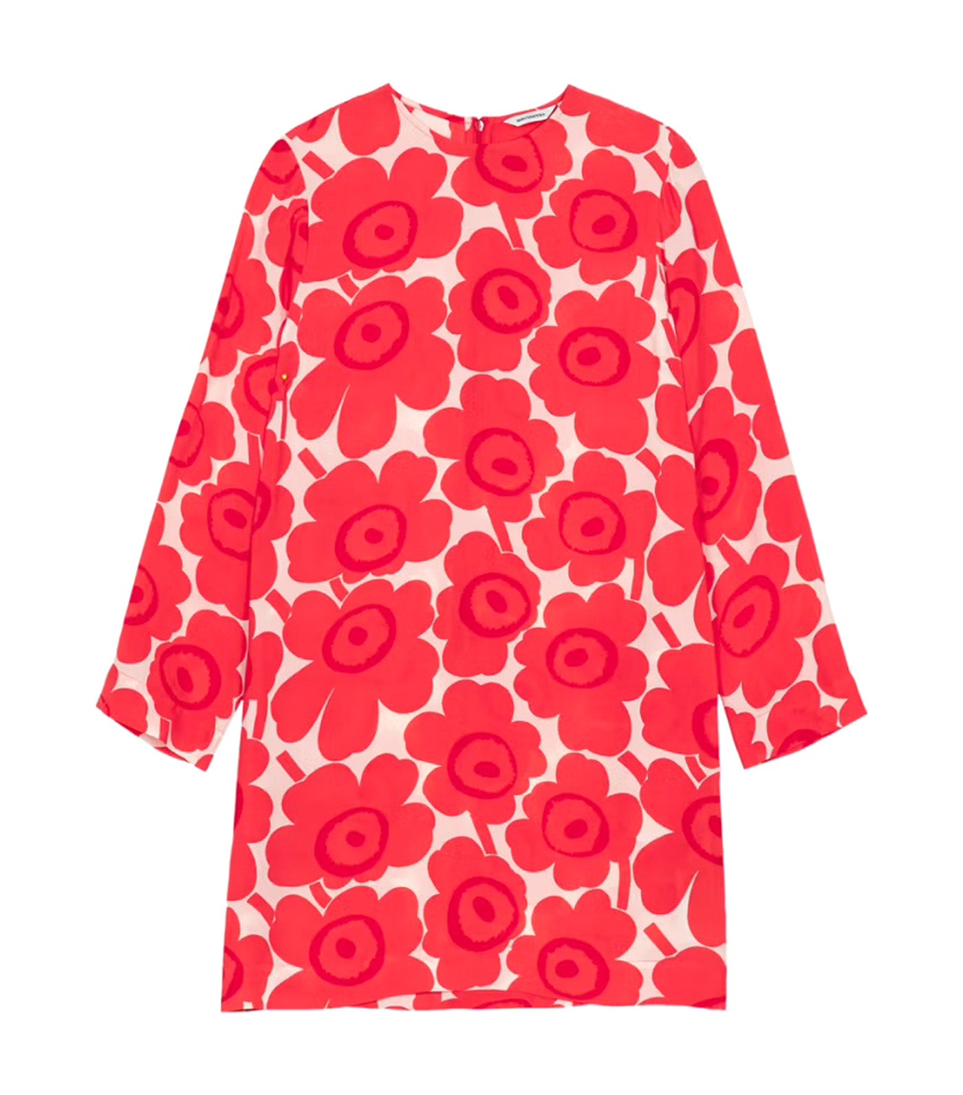 Kouttaus Unikko Dress Red/Light Pink
