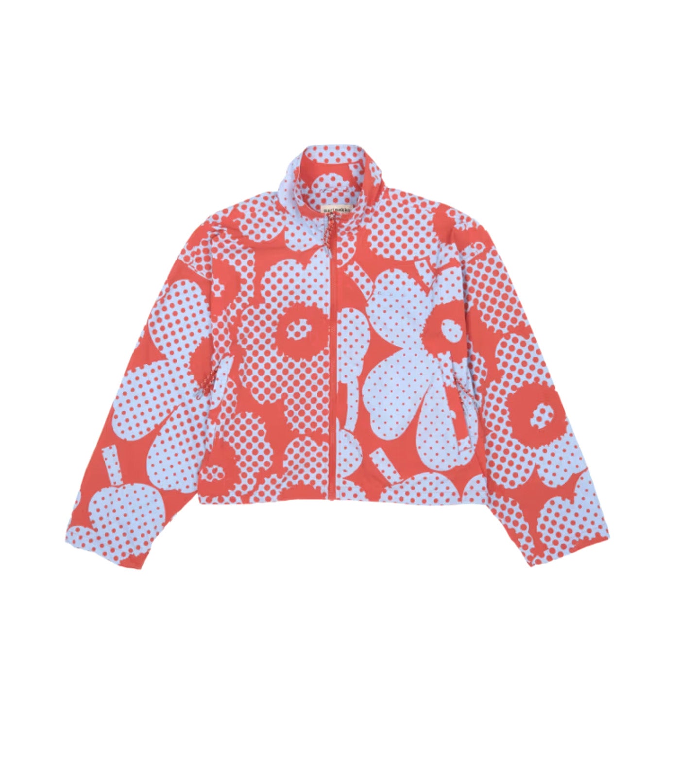 Harjoitus Unikko Kioski Activewear Coat Red/Light Blue