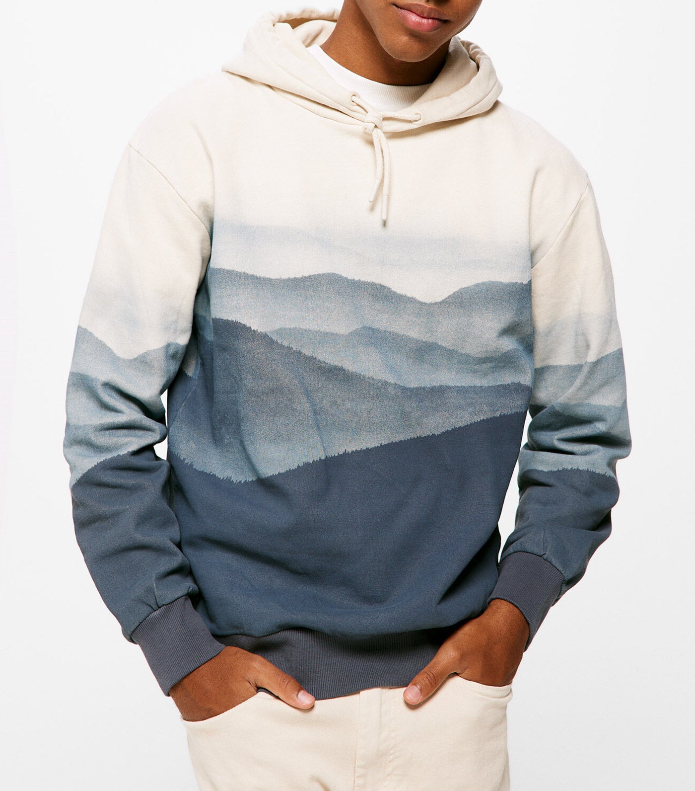 Landscape Hoodie White