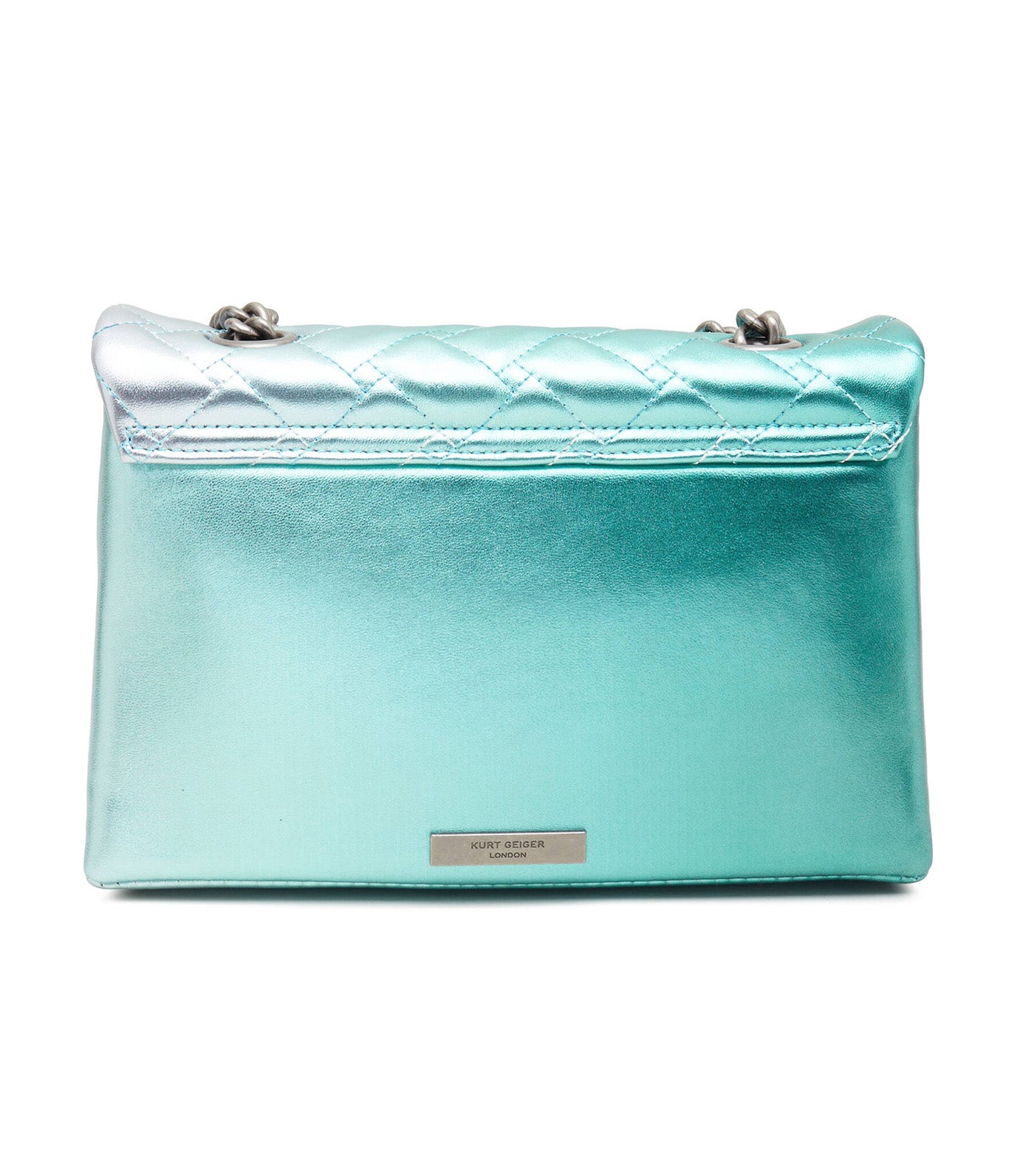 Leather Kensington Bag Blue