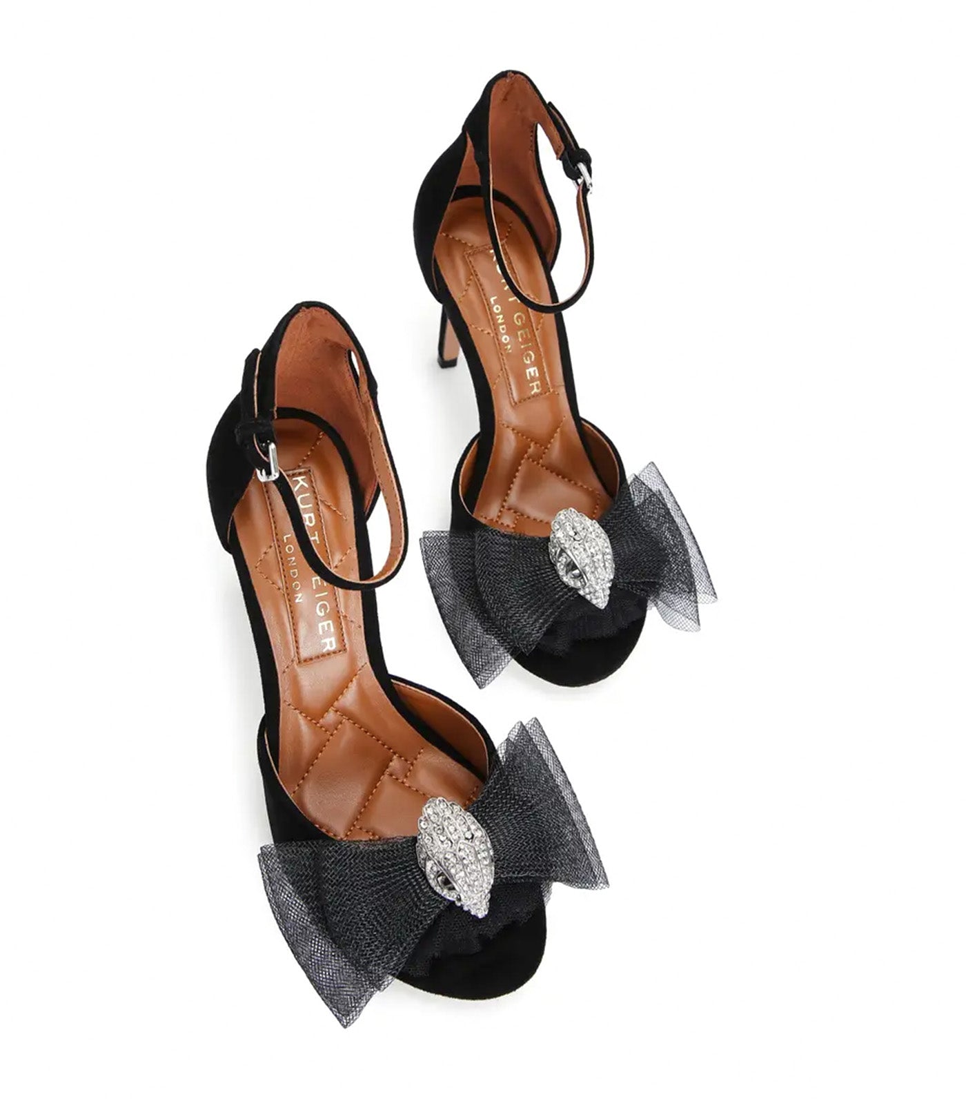 Kurt Geiger Kensington Bow Sandal Black