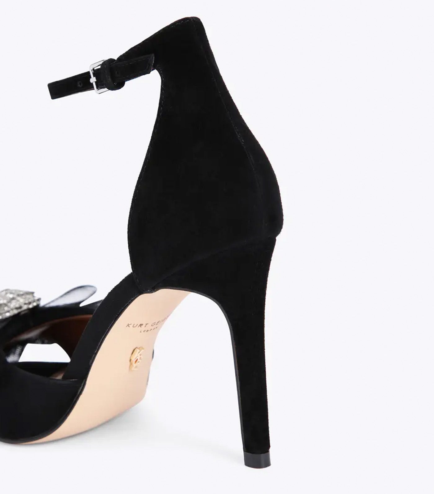 Kurt Geiger Kensington Bow Sandal Black