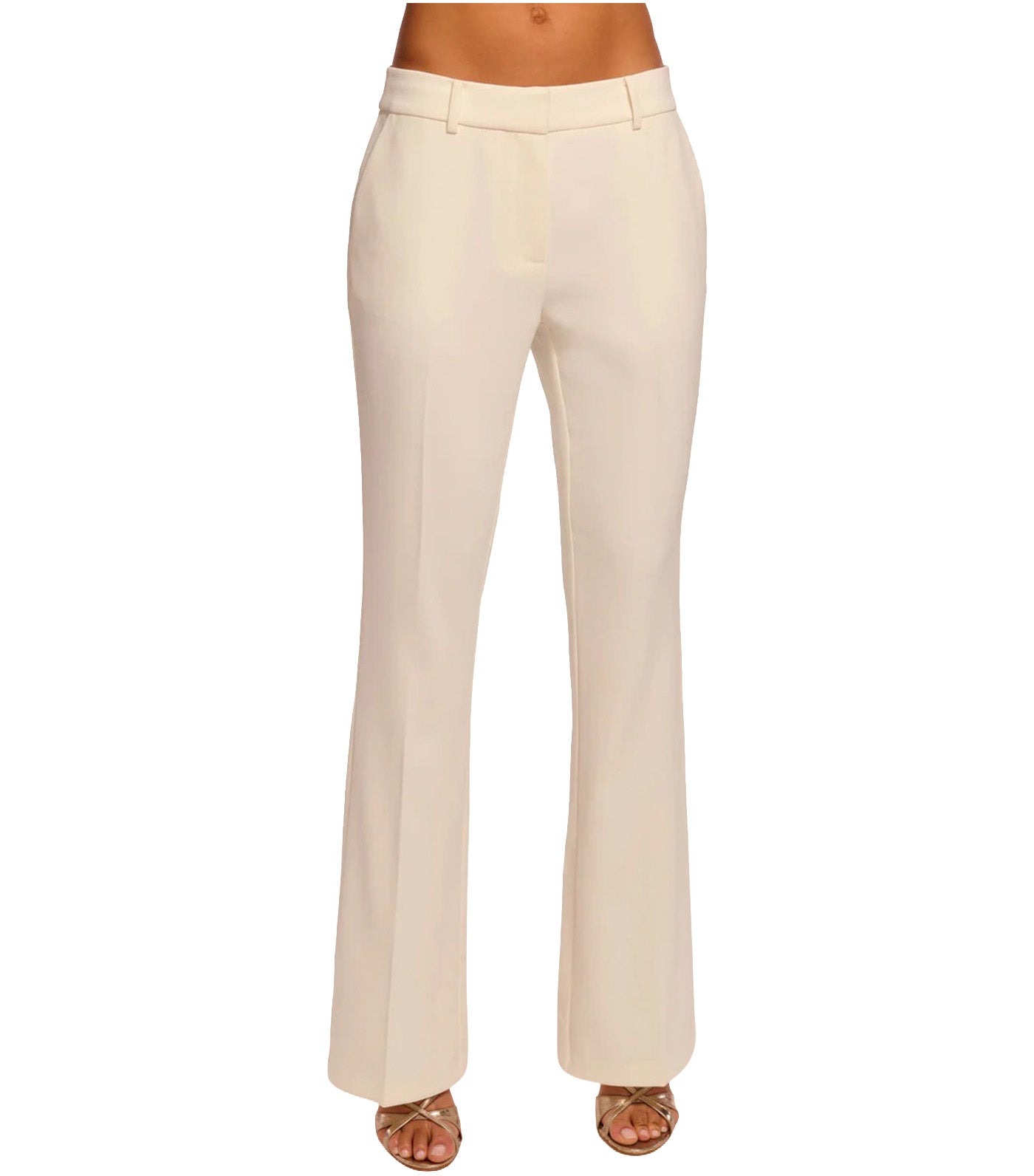 Orian Tailored Flare Pant Ivory