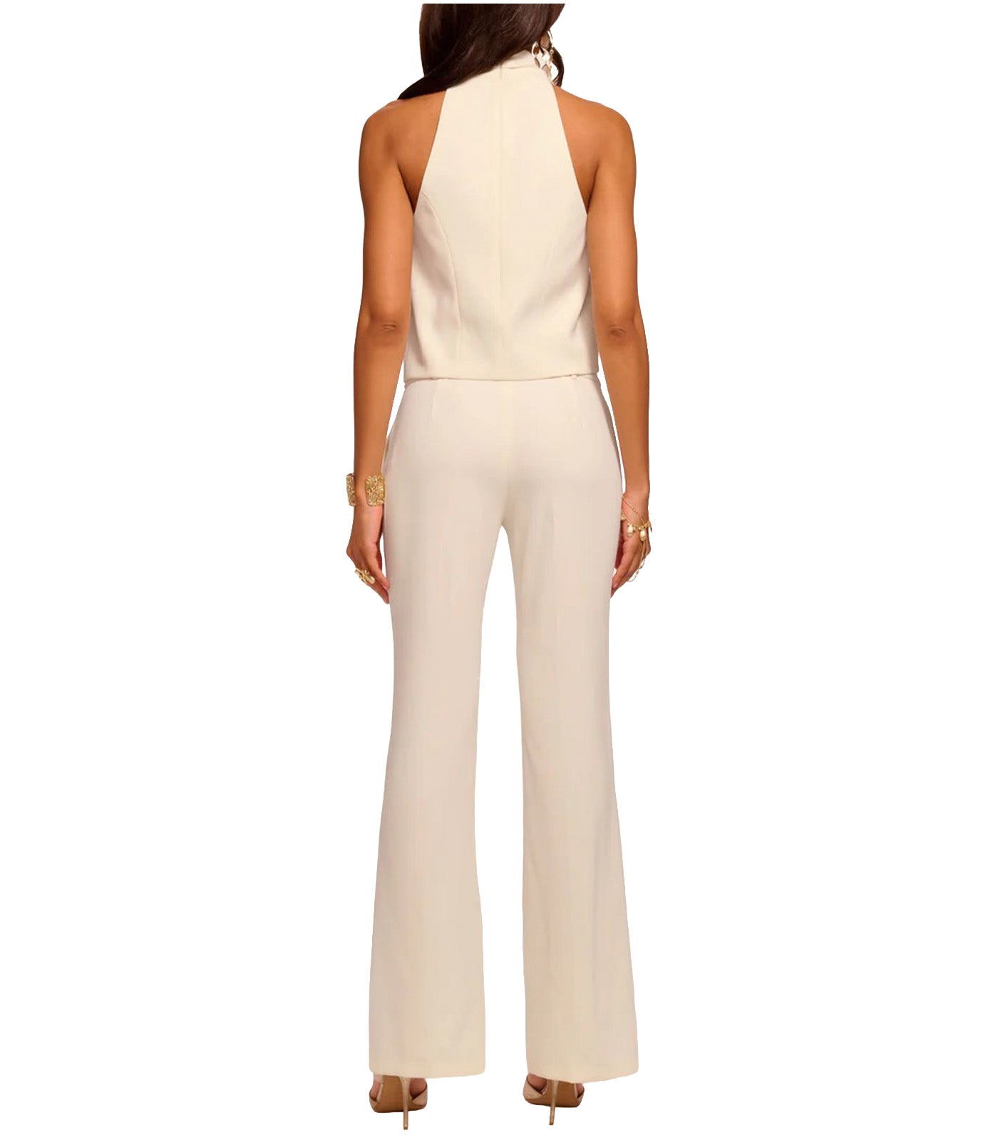 Orian Tailored Flare Pant Ivory