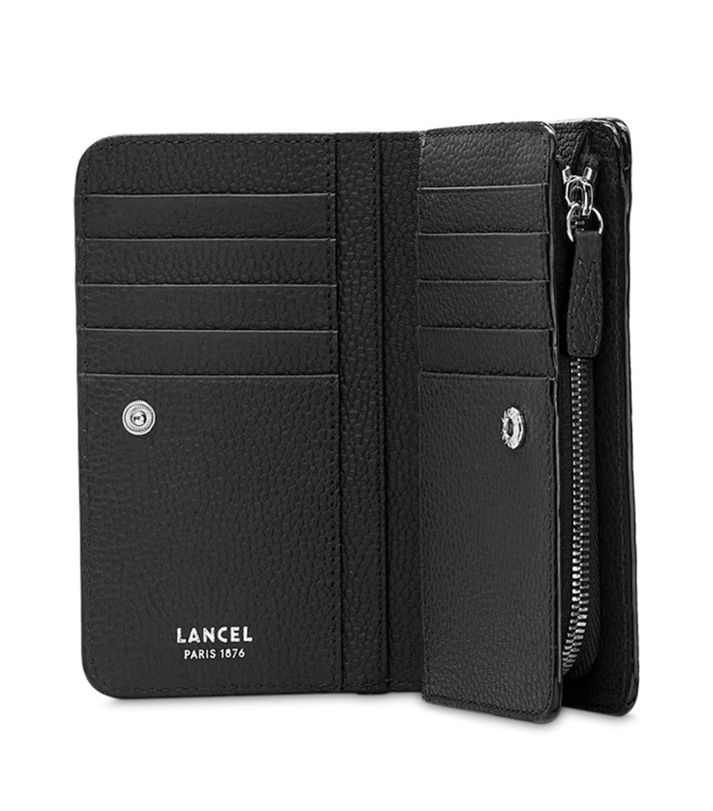 Ninon de Lancel Compact Rectangular Zip Wallet