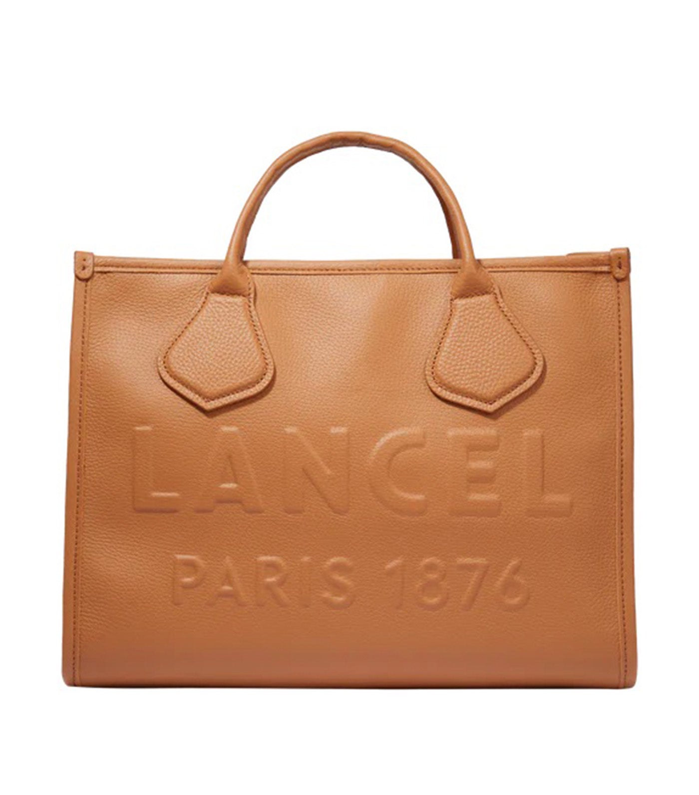 Lancel Jour de Lancel M Zip Tote 20 Caramel