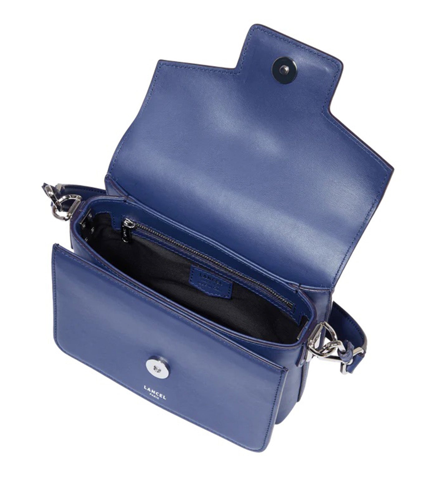 Lancel Angèle de Lancel S Flap Bag 4D Ultramarine