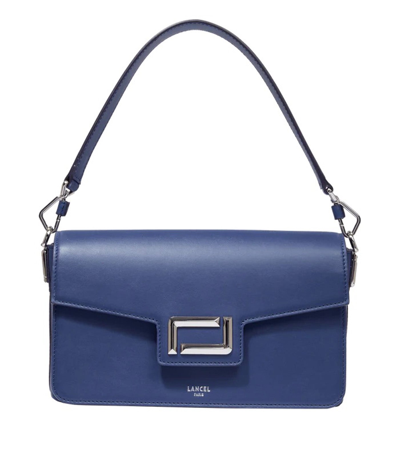 Lancel Angèle de Lancel M Flap Bag 4D Ultramarine