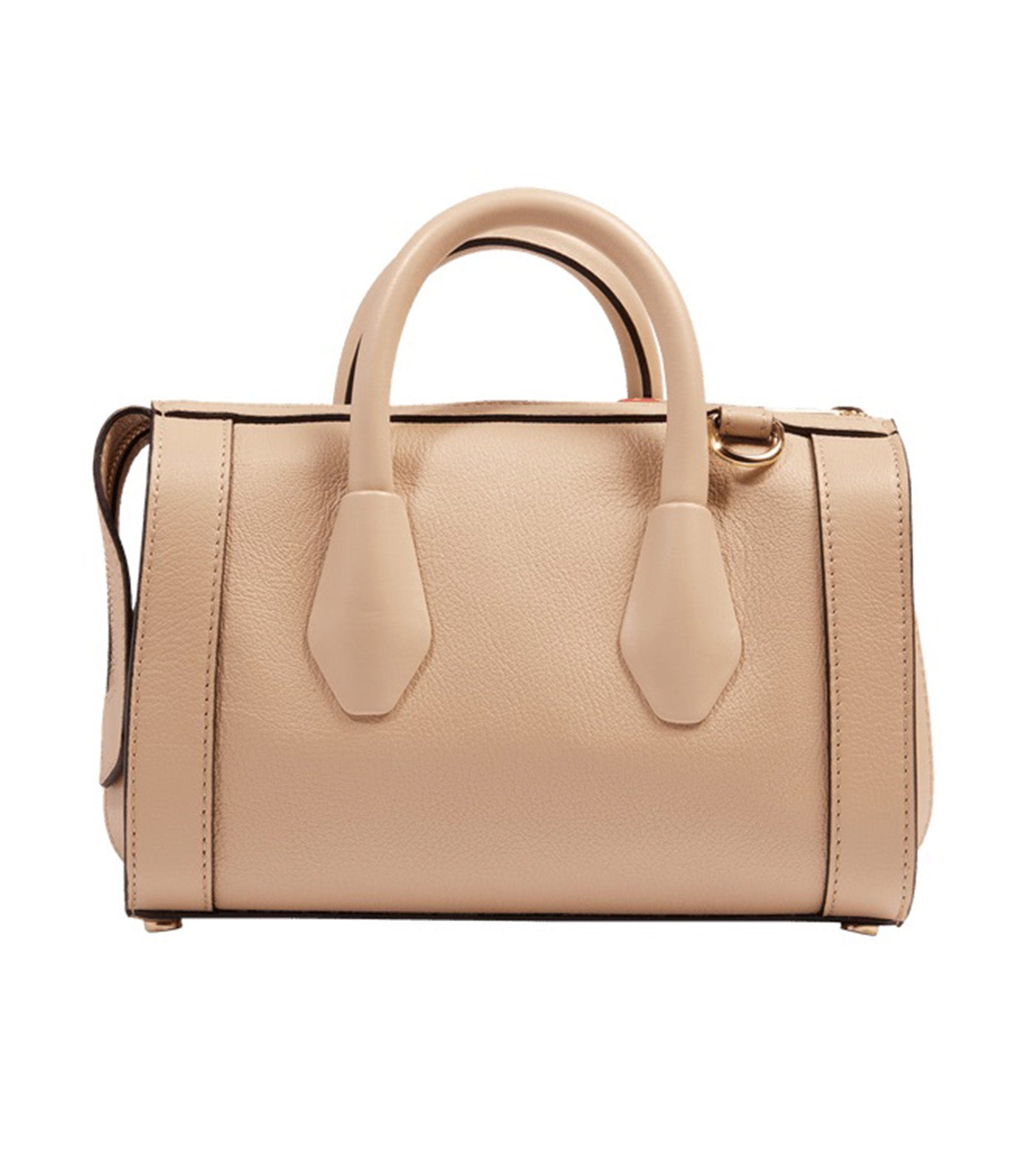Lancel BCBG de Lancel Mini Bowling Bag J5 Cappuccino