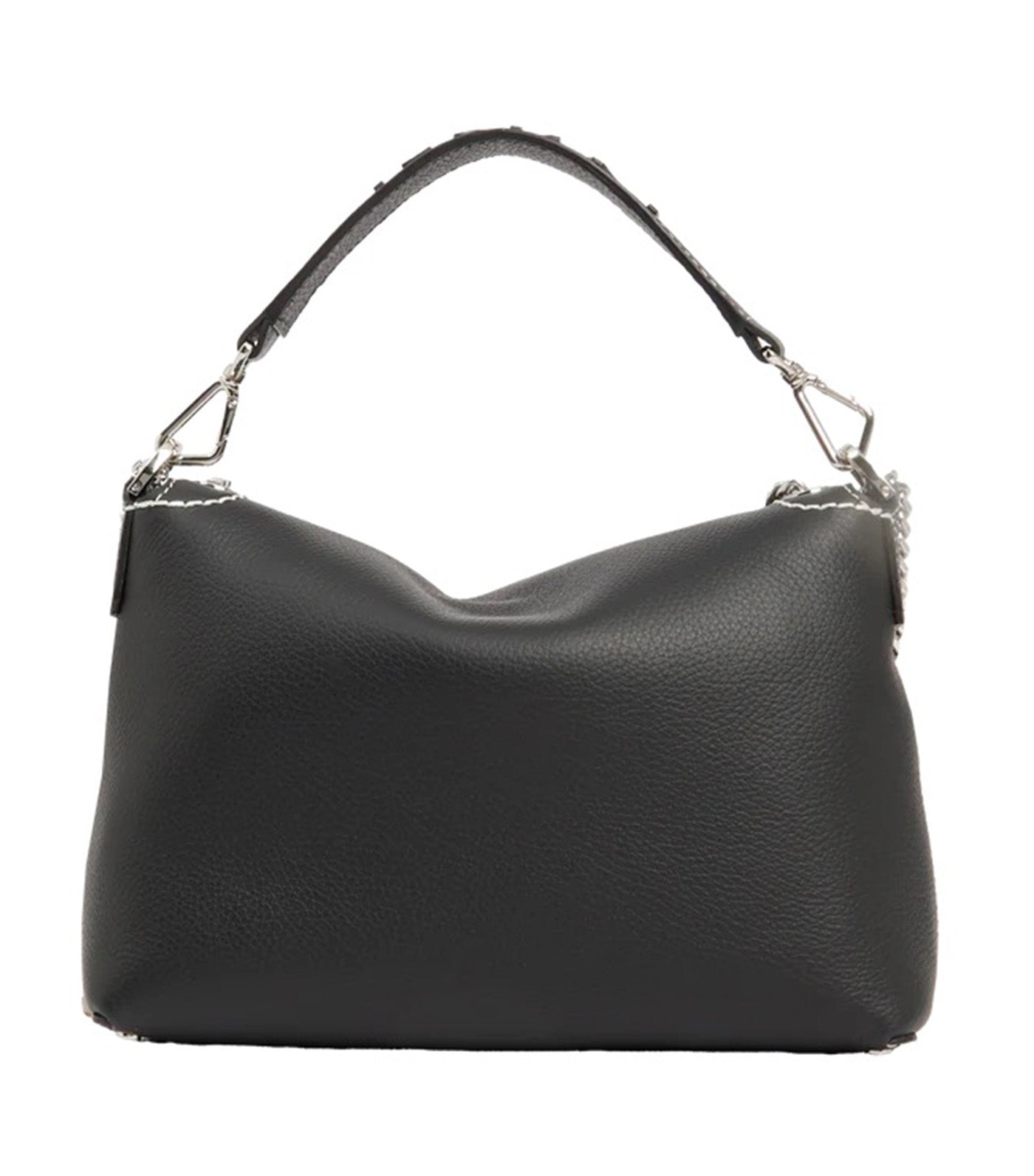 Lancel Ninon Soft de Lancel M Flap Bag 10 Black