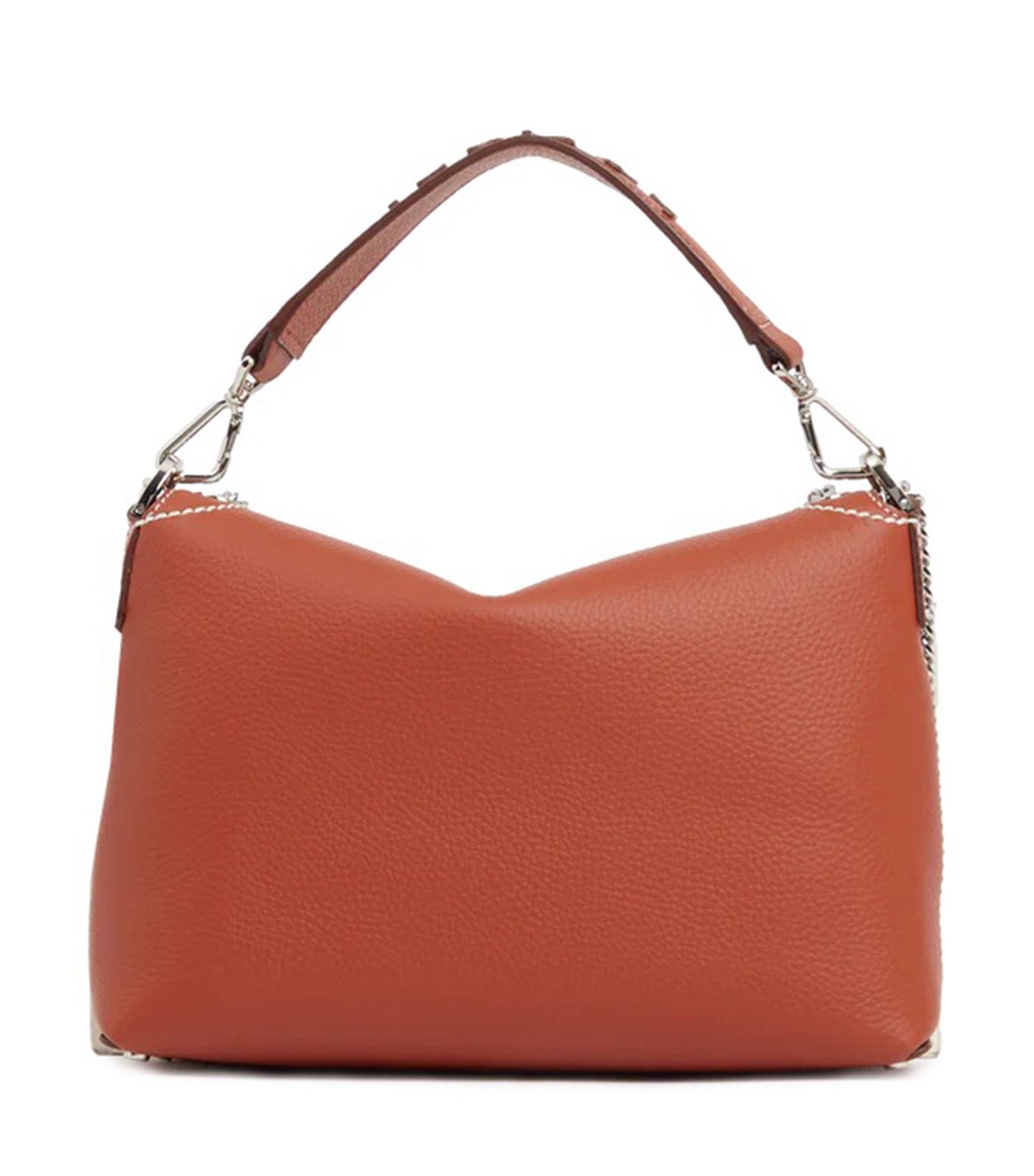 Lancel Ninon Soft de Lancel M Flap Bag D0 Brick