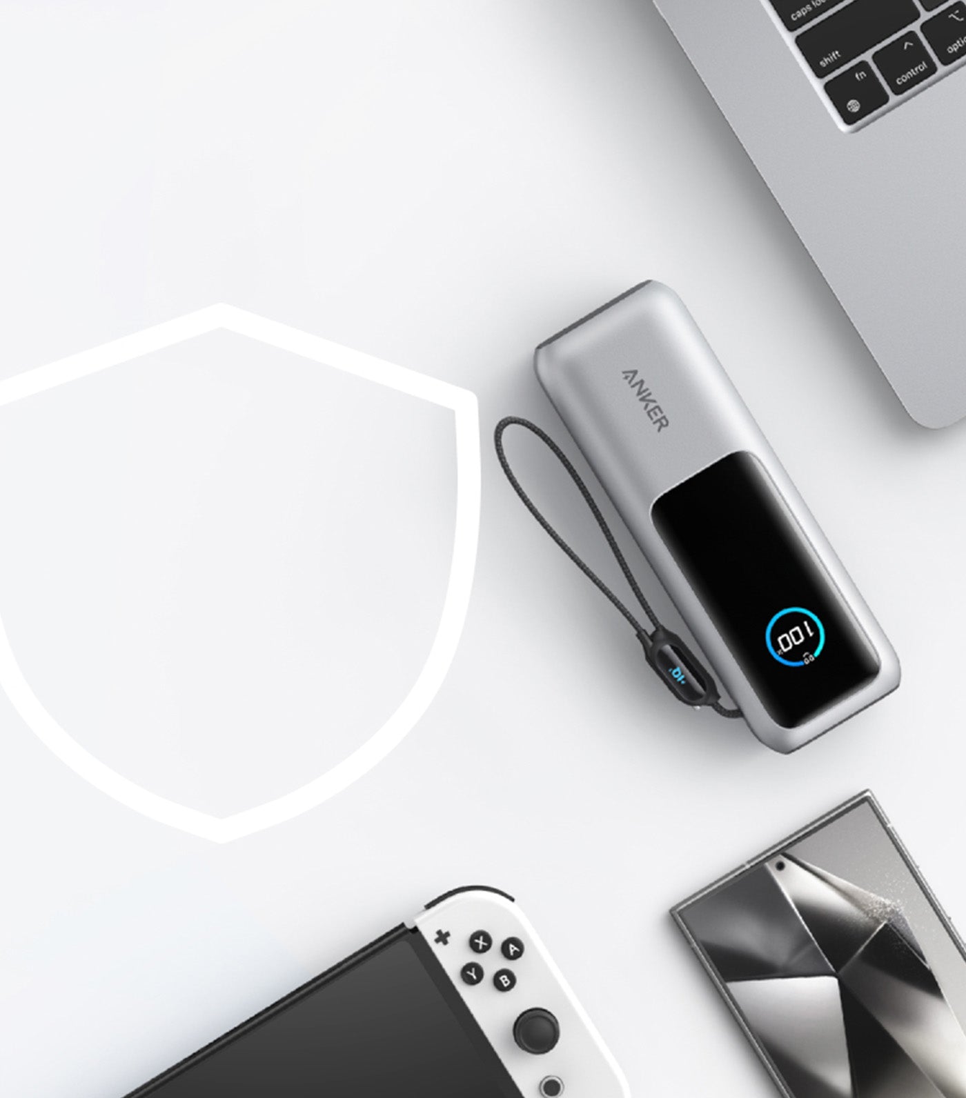 Zolo Powerbank 25K Built-In C Cable 165W