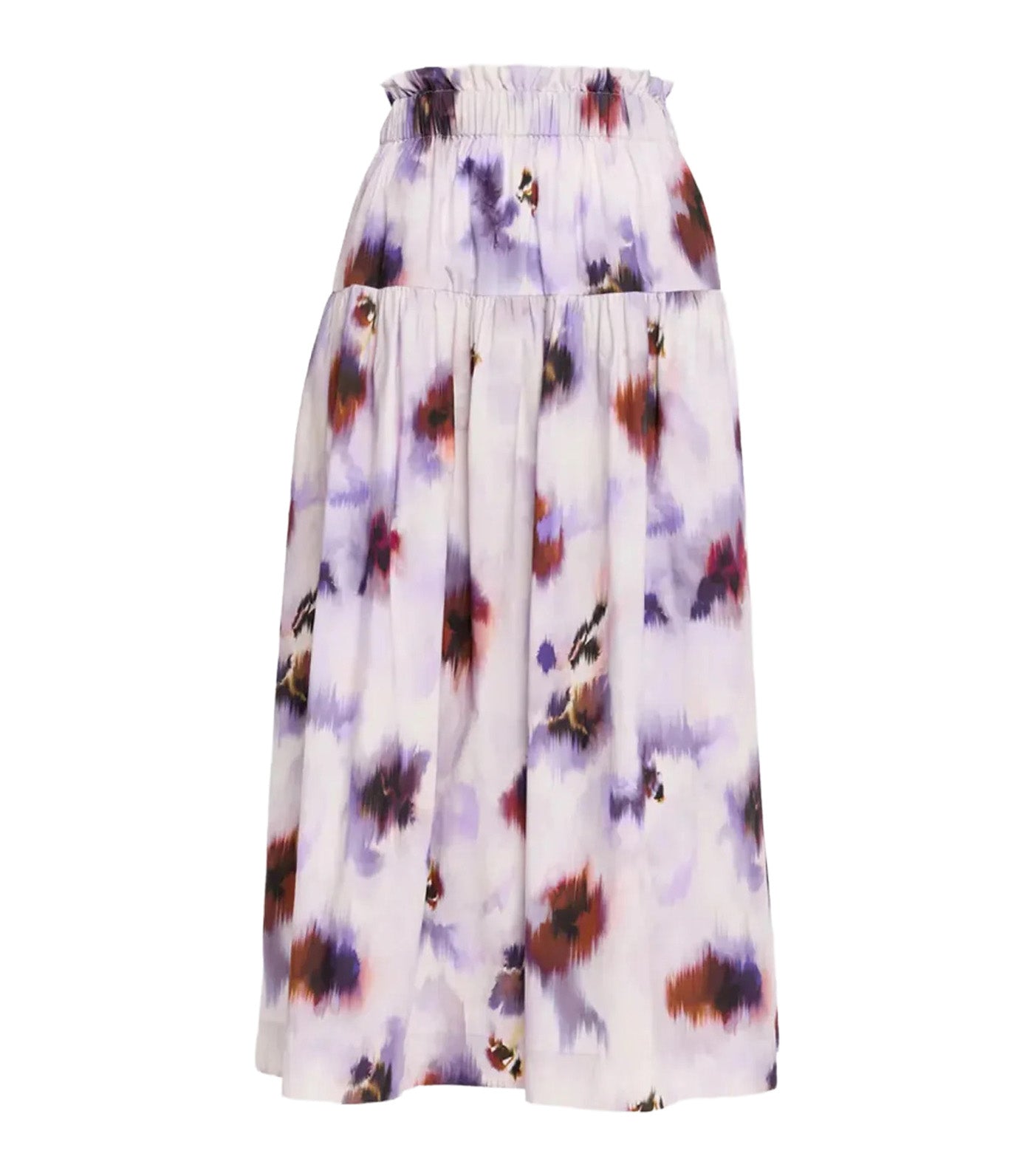 Jayden Floral A-Line Skirt Lilac Multi