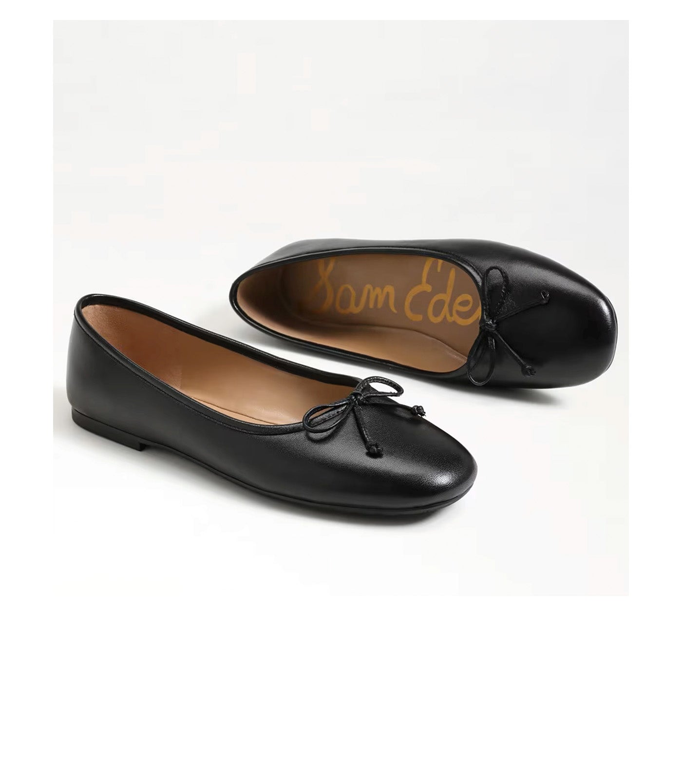 Sam Edelman Alie Ballet Flat Leather Black