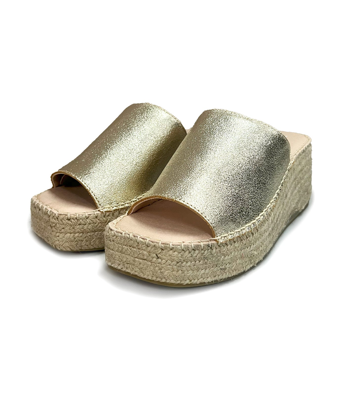 Vesubio Espadrille Gold