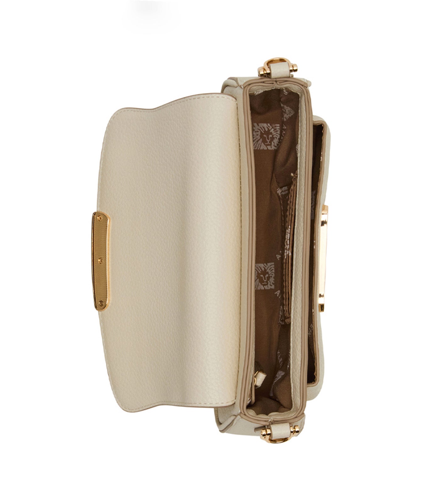 Textured Flap Shoulder Bag