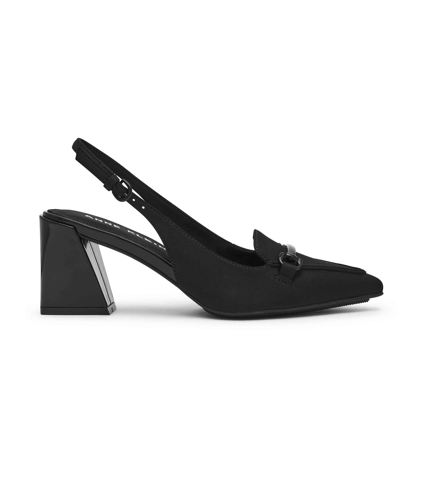 Royce Block Heel in Black