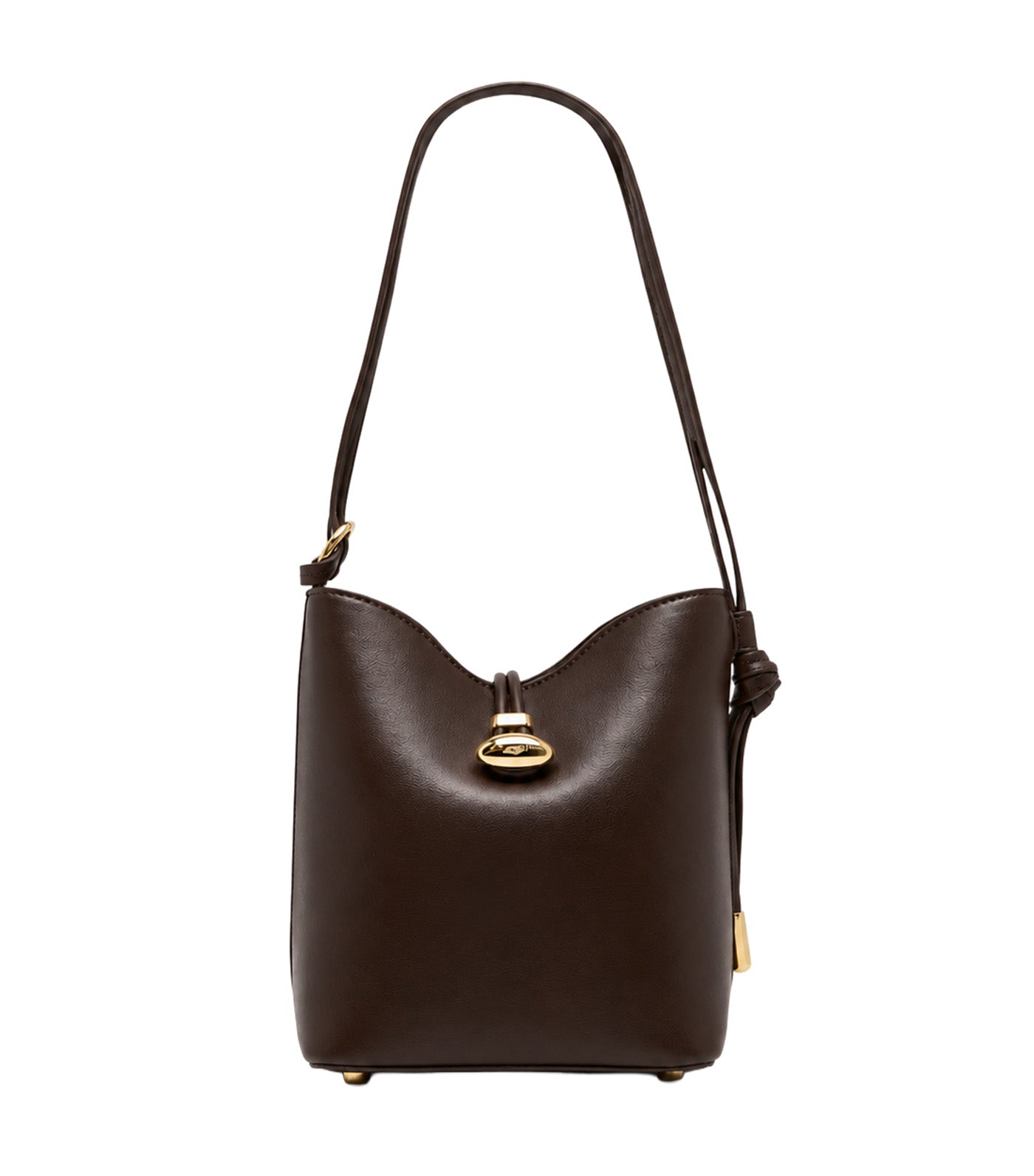 Mini Bucket Bag Brown