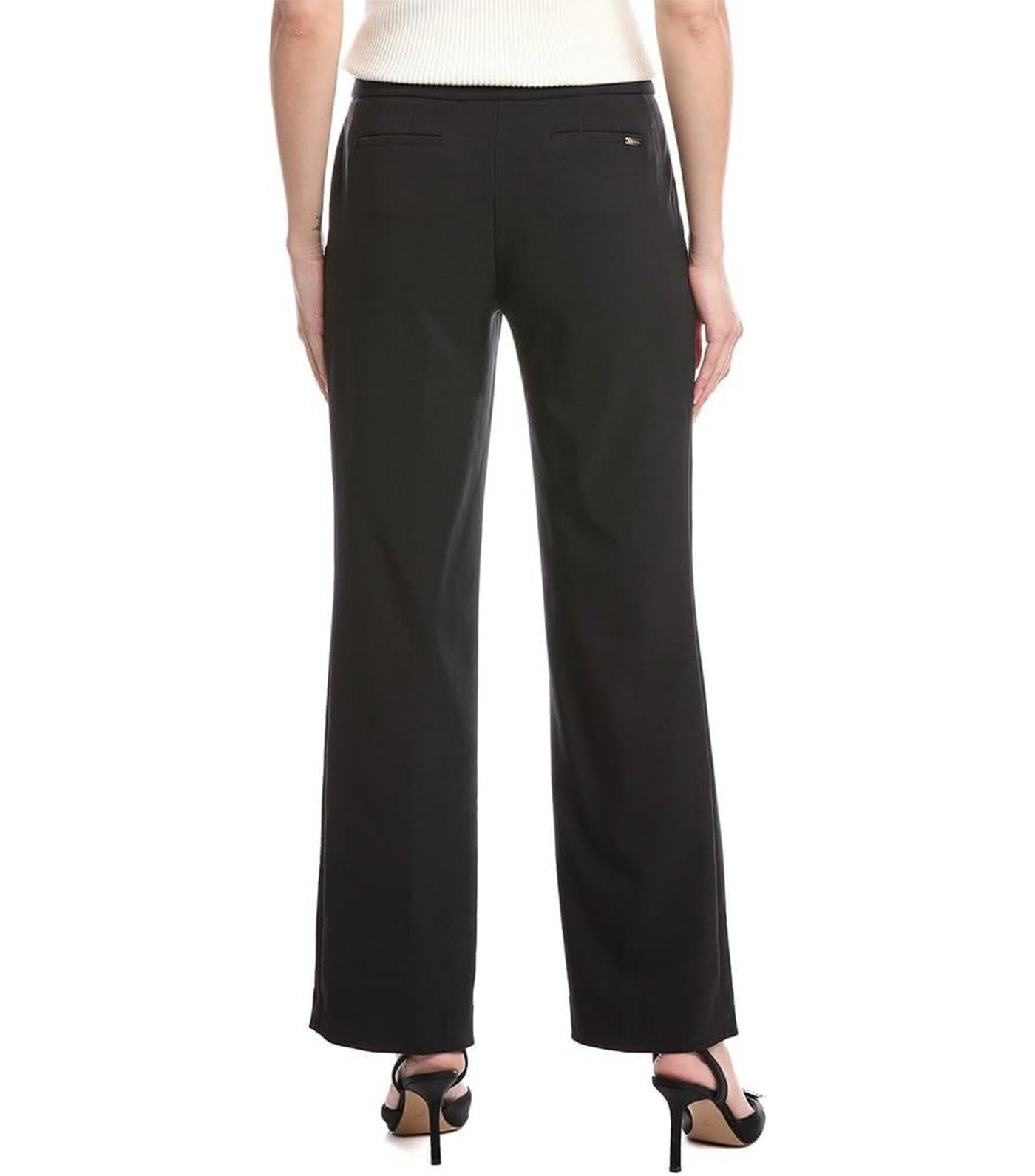Pull-On Slash Pocket Trouser Black