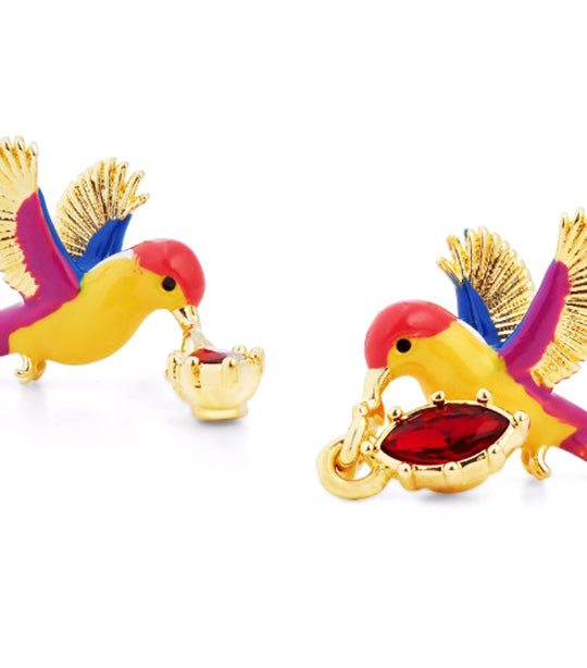Plumes D'Automne Post Earrings