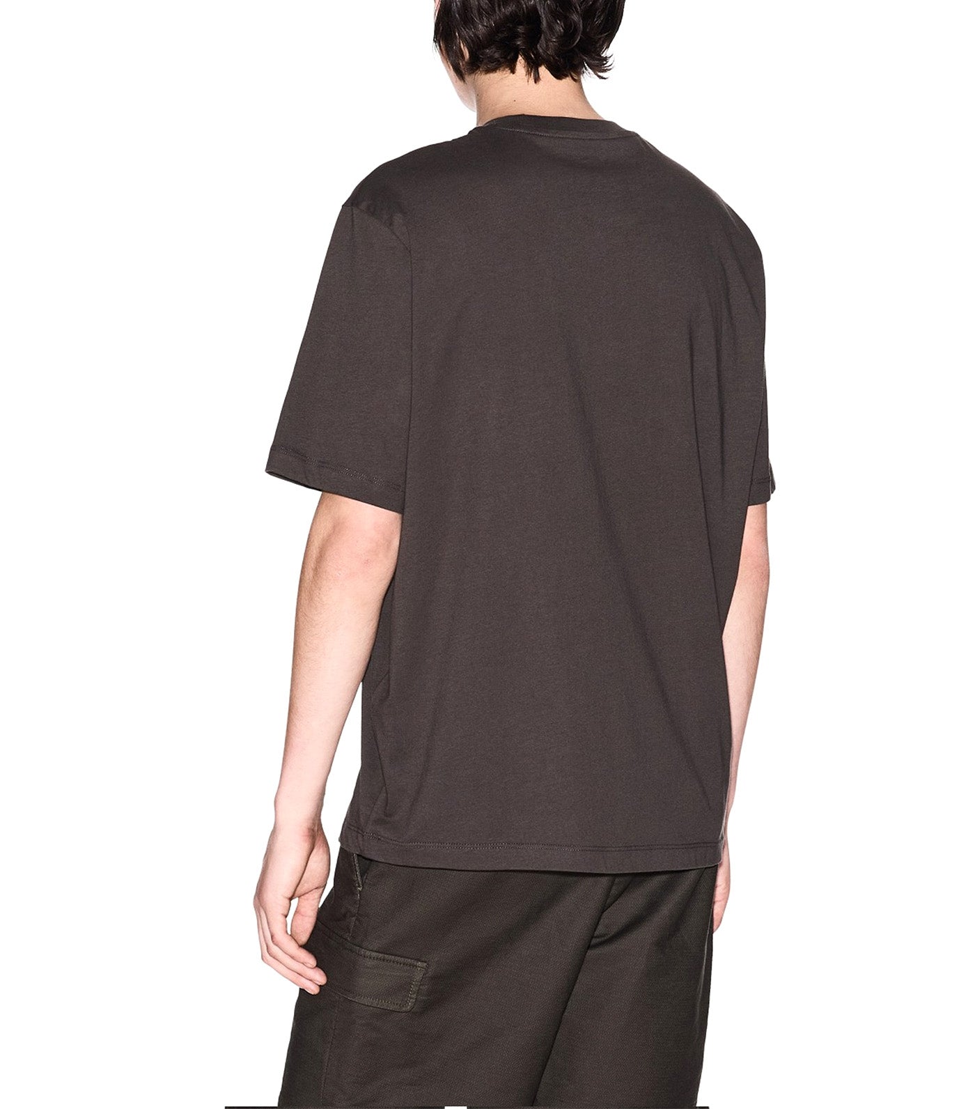 Short Sleeve Crew Neck T-Shirt Black Ink