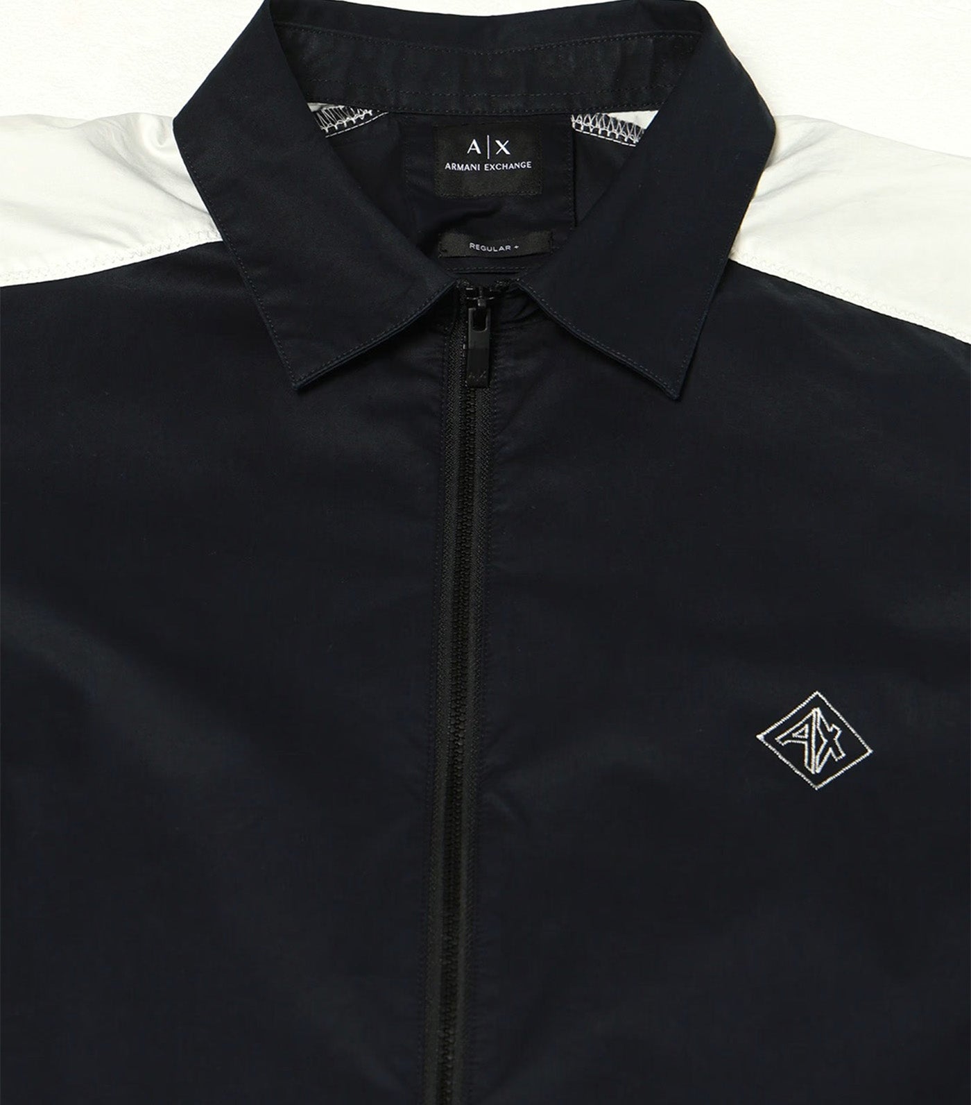 Monogram Cotton Tee Deep Navy/Off White