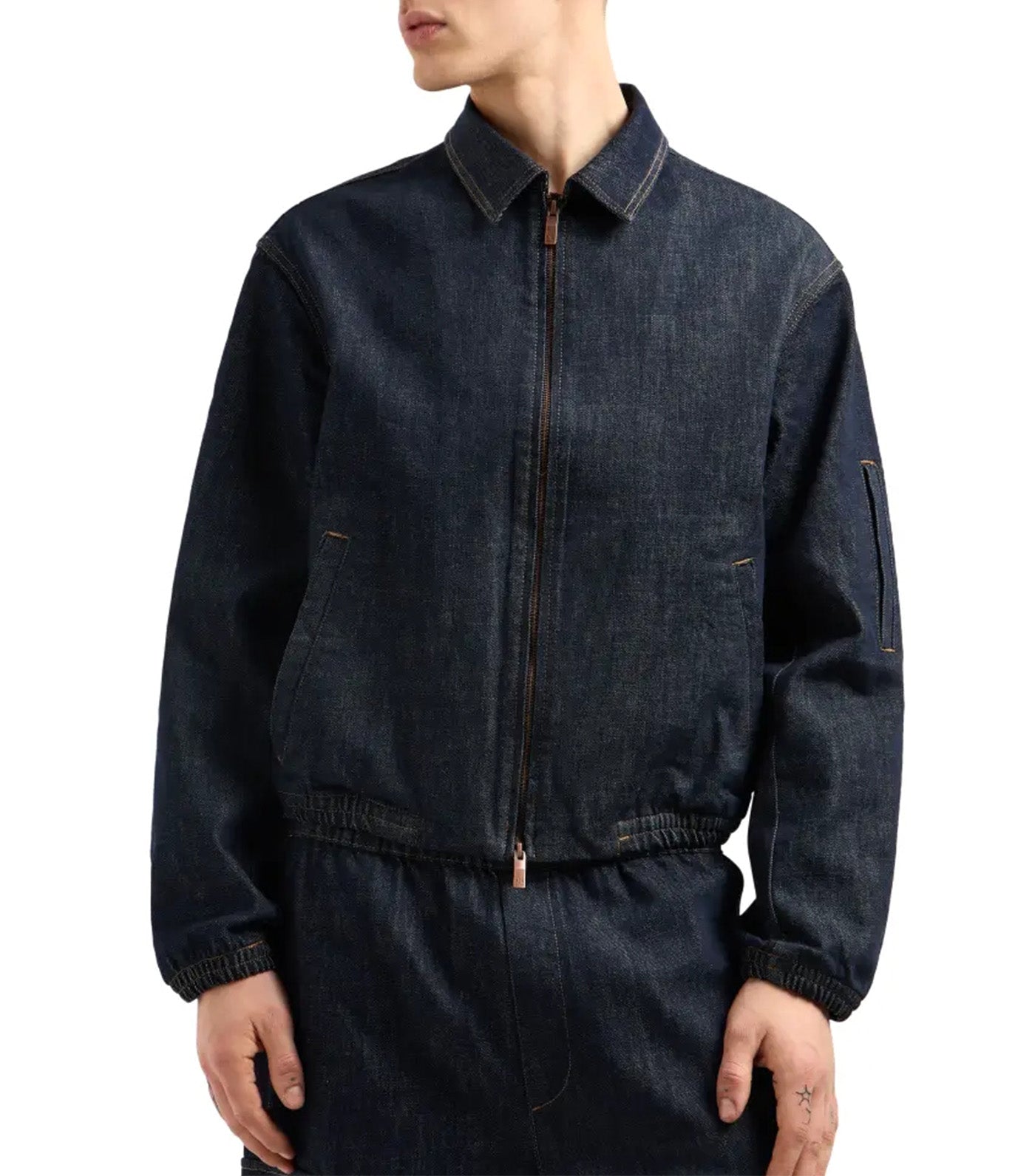 Full Sleeves Denim Capsule Blue Jacket Blue Denim