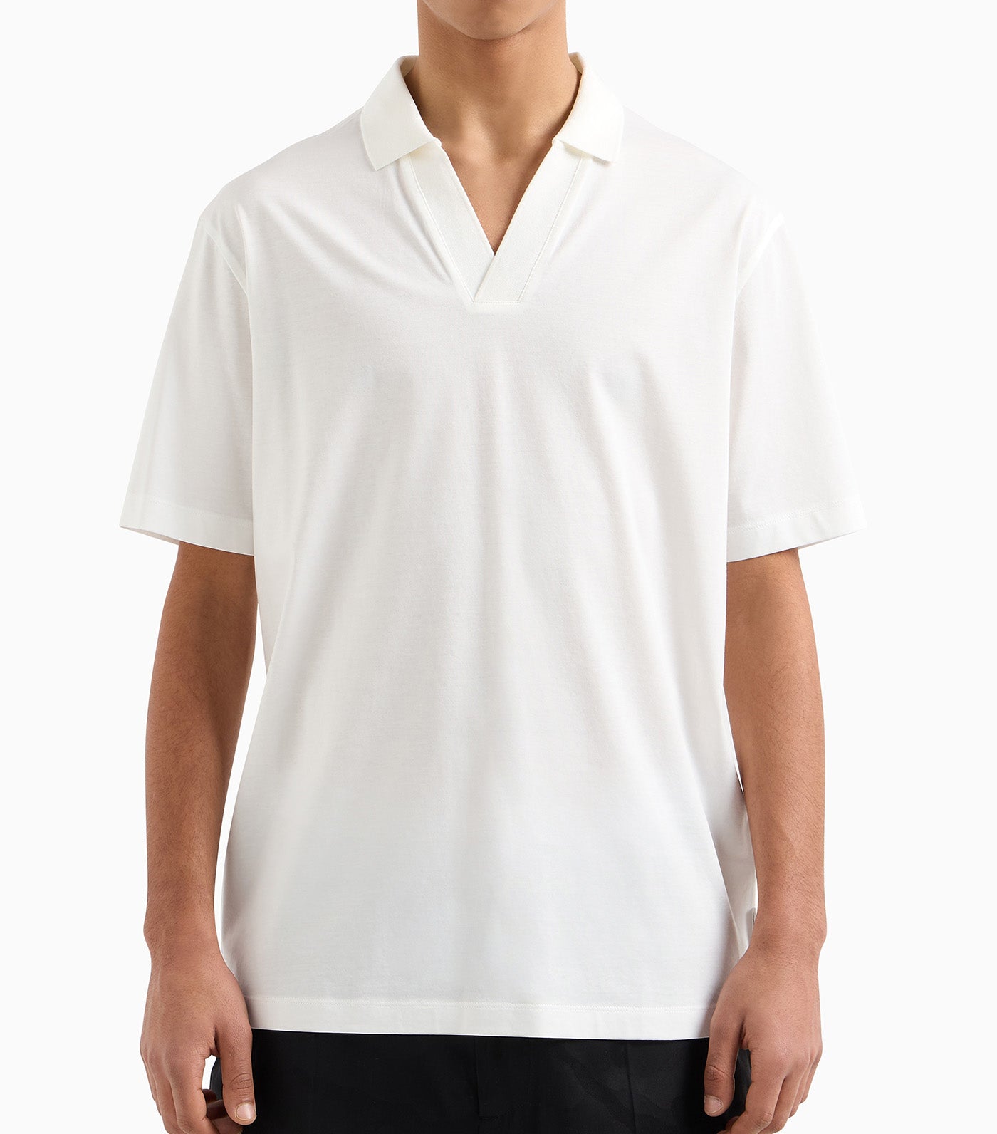Regular Fit Polo Shirt in Mercerised Cotton