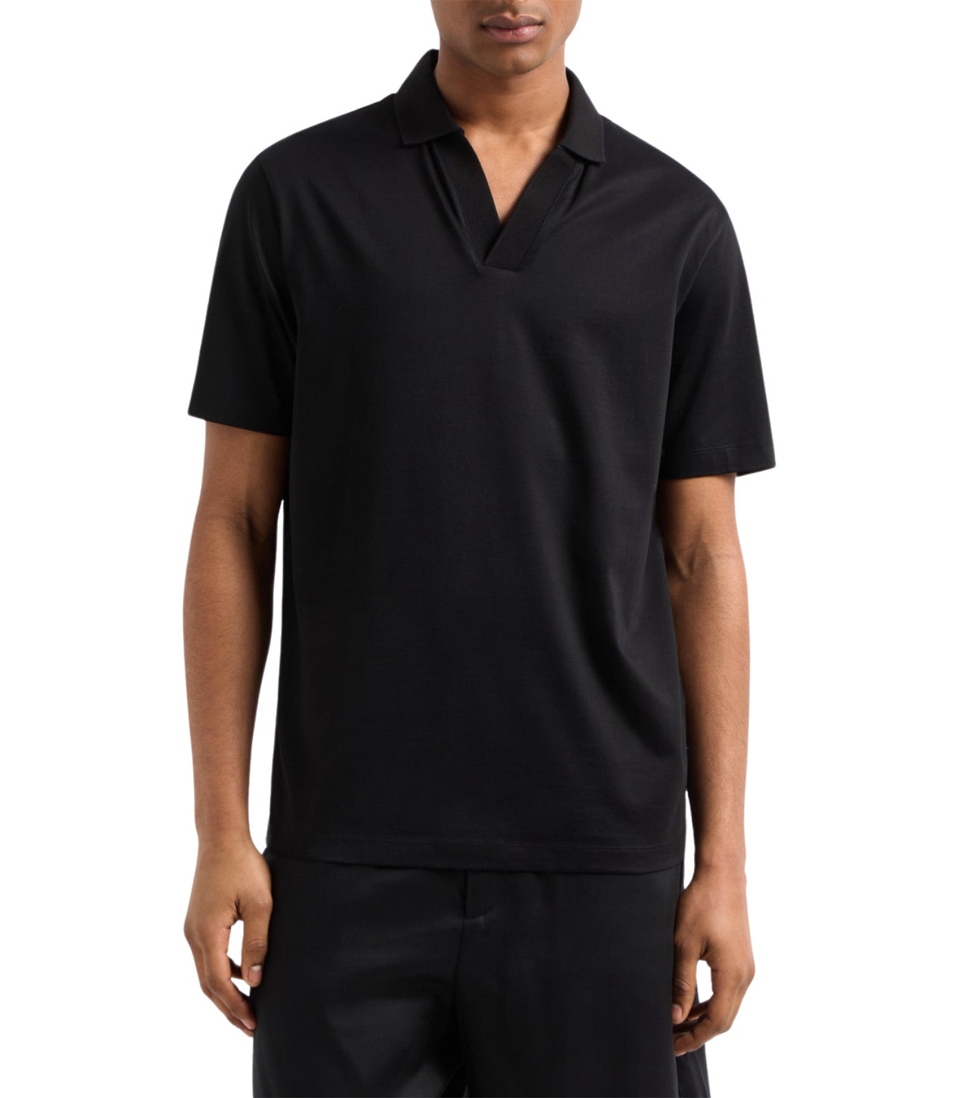 Regular Fit Polo Shirt in Mercerised Cotton
