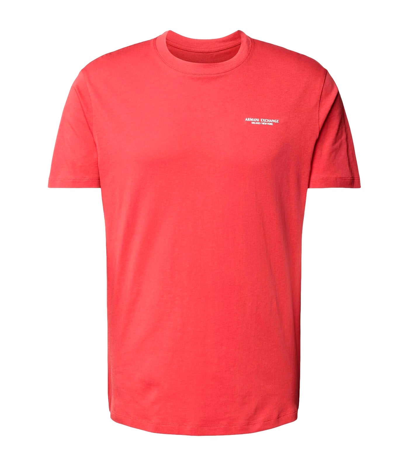 Small Milano/New York Logo Tee Cardinal