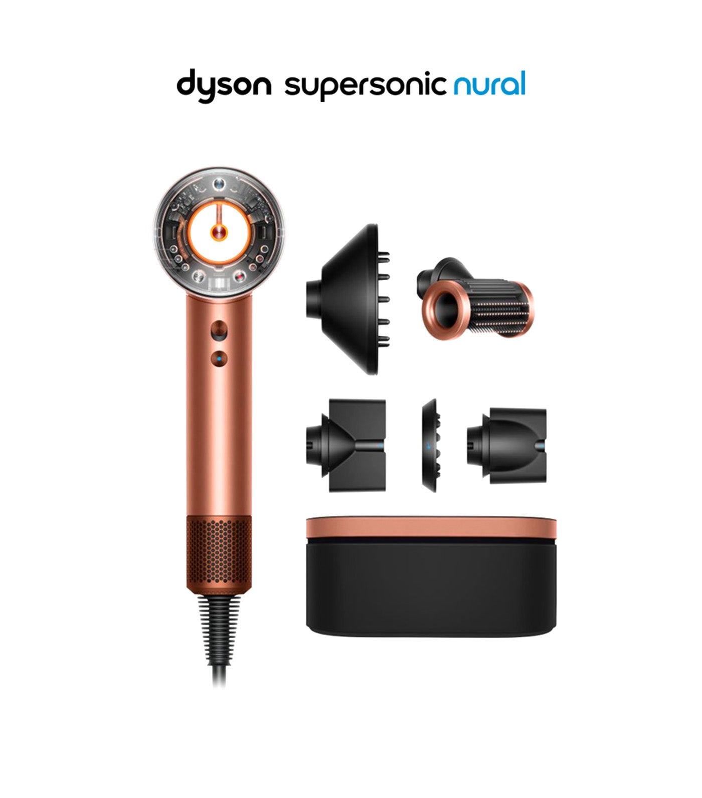 Dyson Supersonic Nural™ Hair Dryer Amber Silk