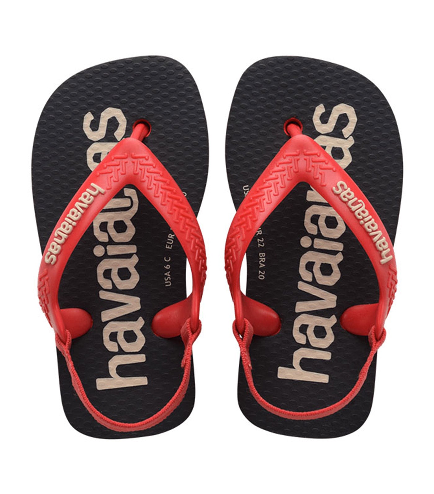 Baby Logomania Blood Orange/Ruby Red