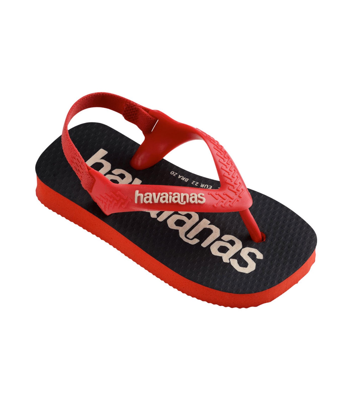 Baby Logomania Blood Orange/Ruby Red