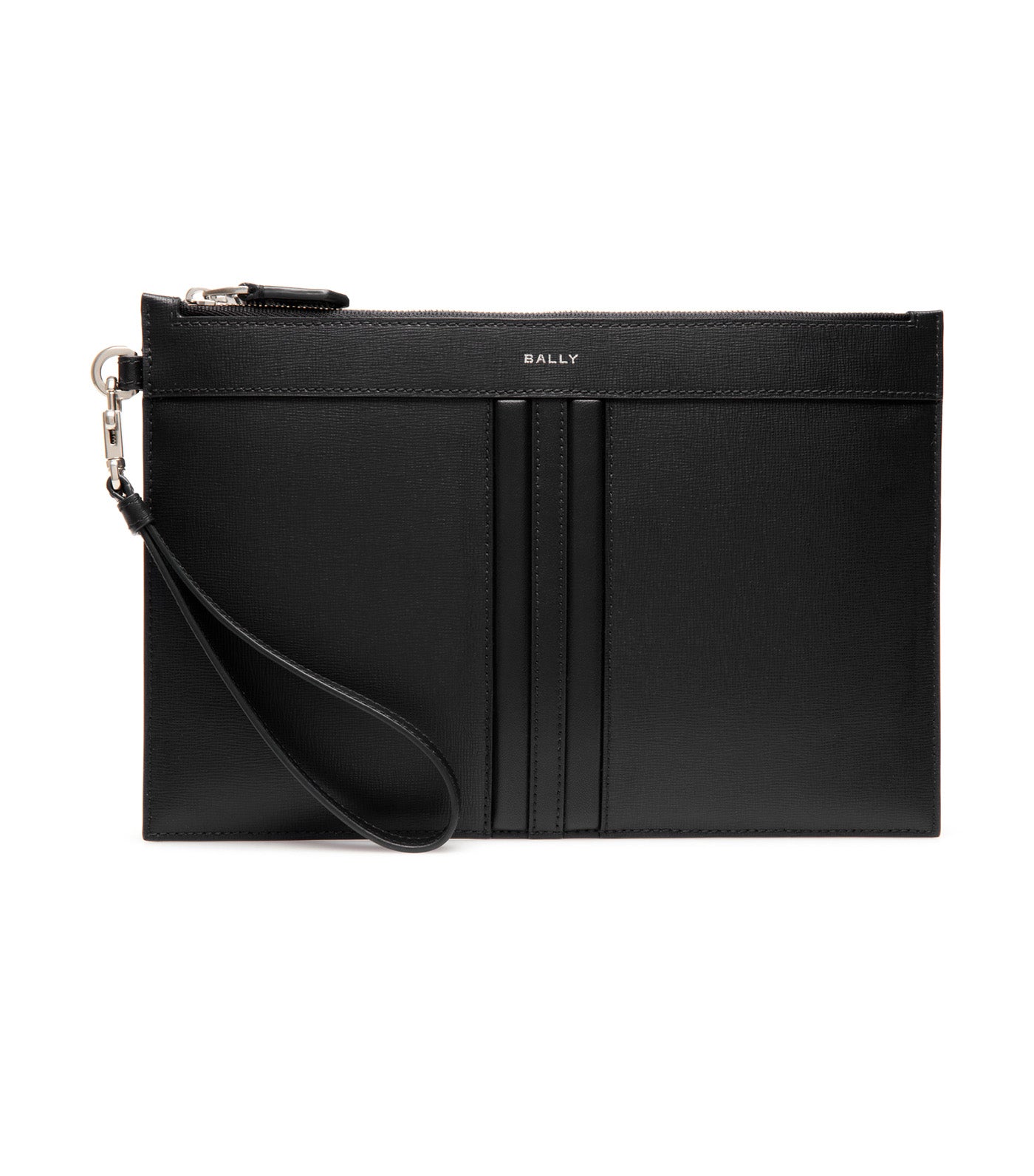 Mythos Pochette in Recycled Leather Black