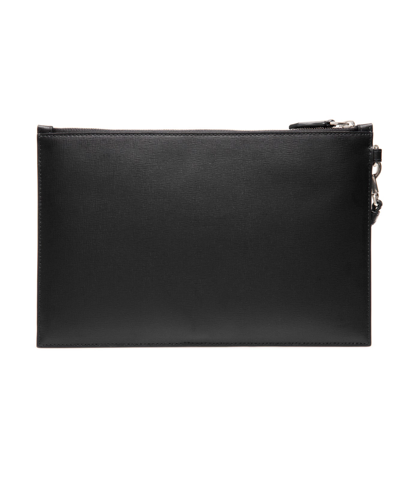 Mythos Pochette in Recycled Leather Black