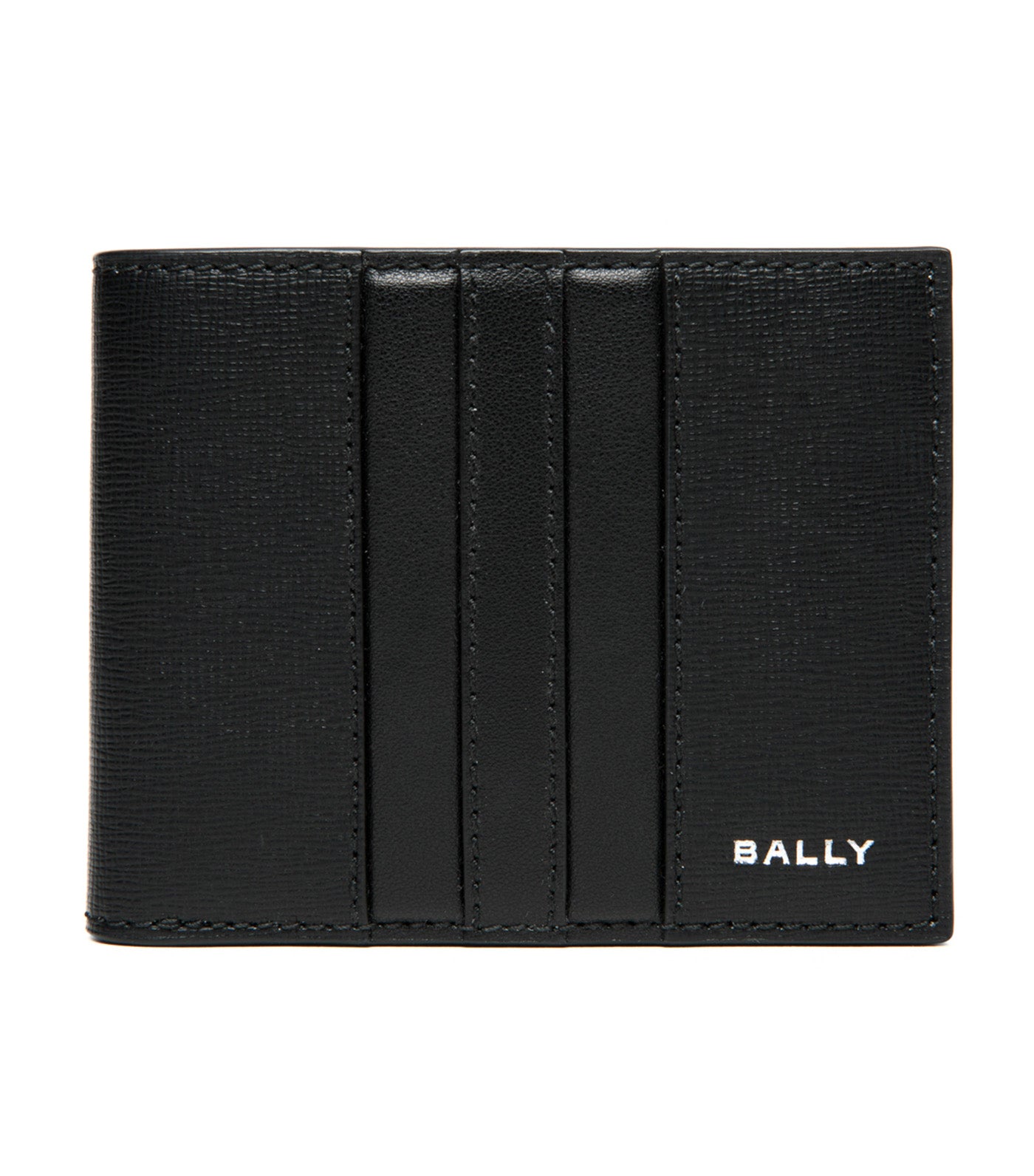 Mythos Bifold Wallet in Black Recycled Leather