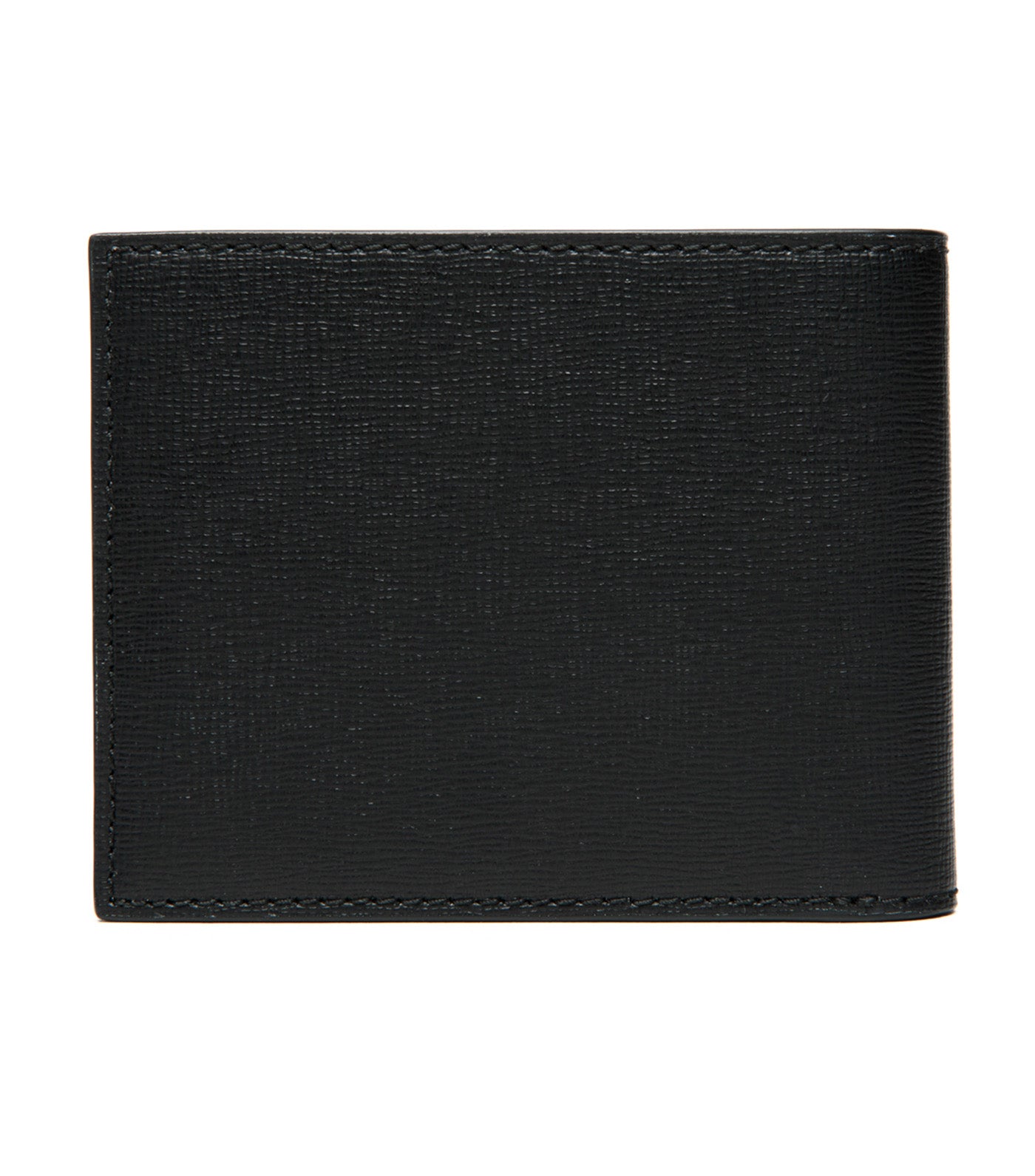 Mythos Bifold Wallet in Black Recycled Leather