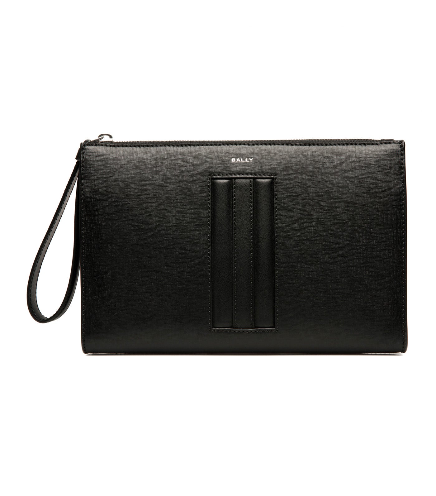Mythos Pouch in Recycled Leather Black