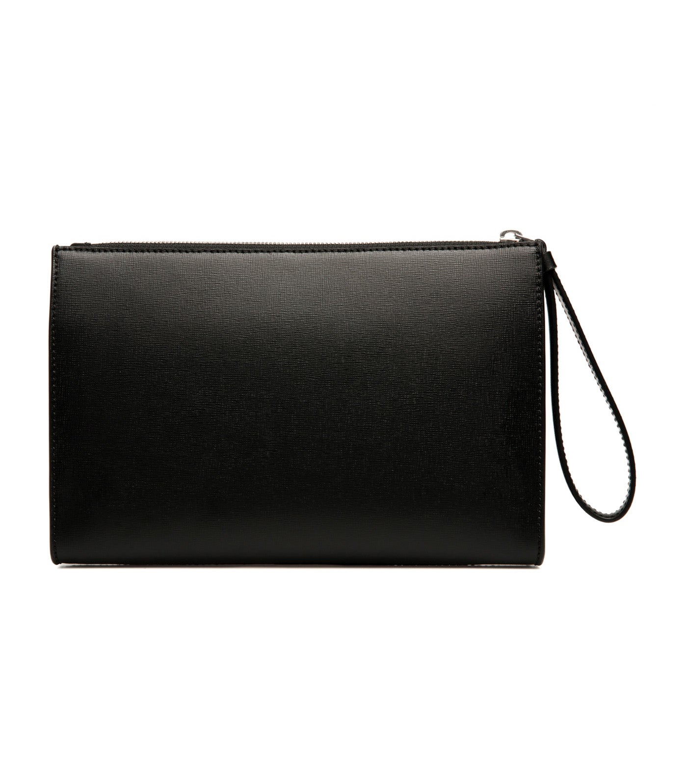 Mythos Pouch in Recycled Leather Black