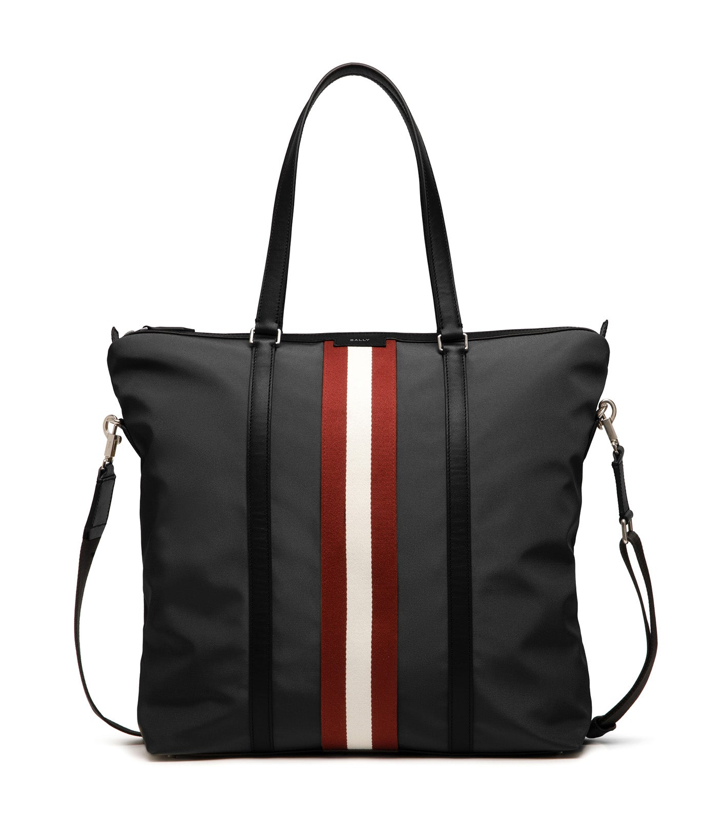 Code Tote in Nylon Black